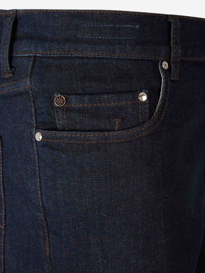 Outlet online Jacob Cohën Hombre Jeans Rectos color Azul Denim Oscuro sku 522-002957 01 - Foto 3