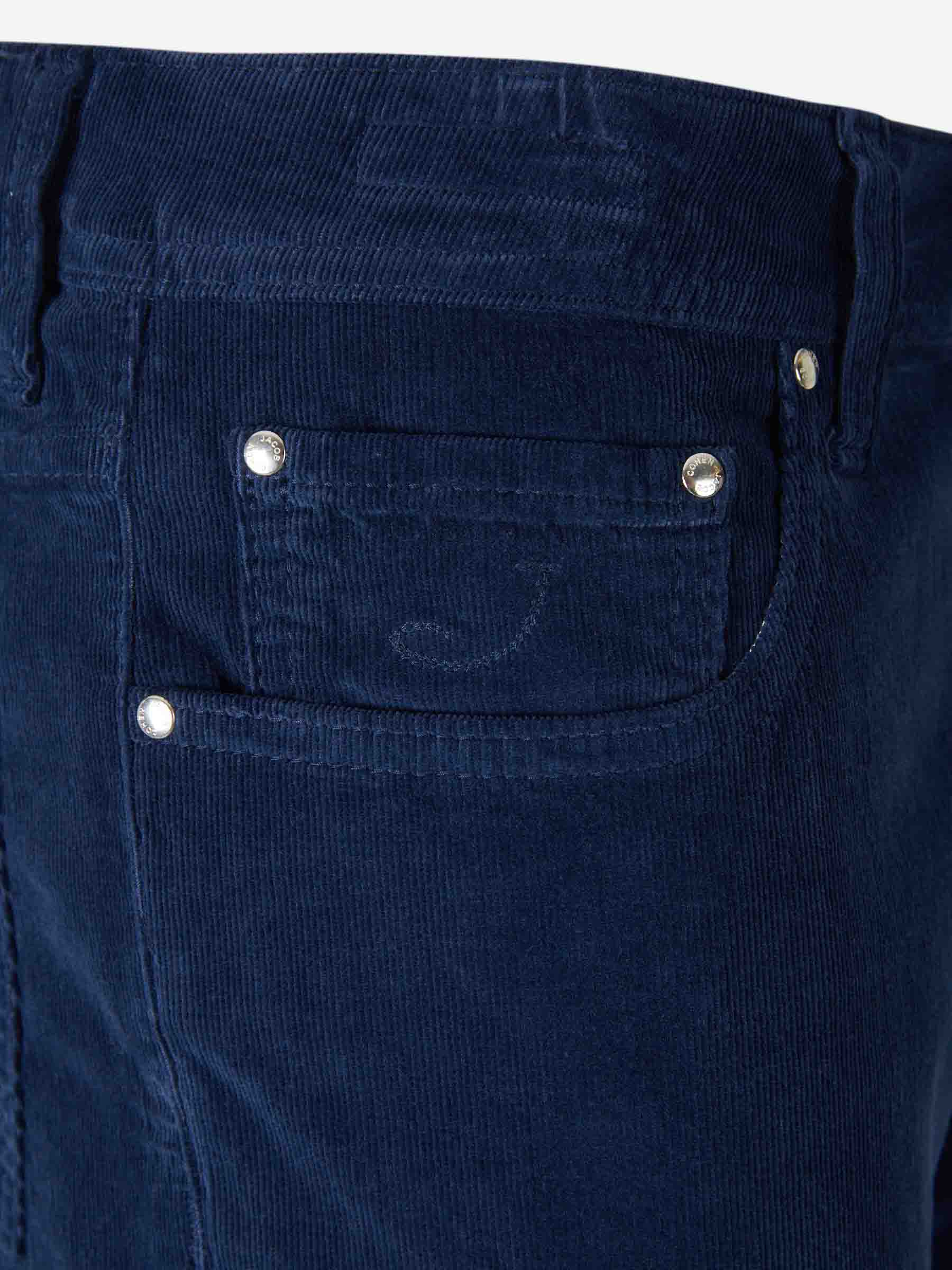 Outlet online Jacob Cohën Hombre Pantalones Pana Rectos color Azul Marino sku 522-002959 04 - Foto 3