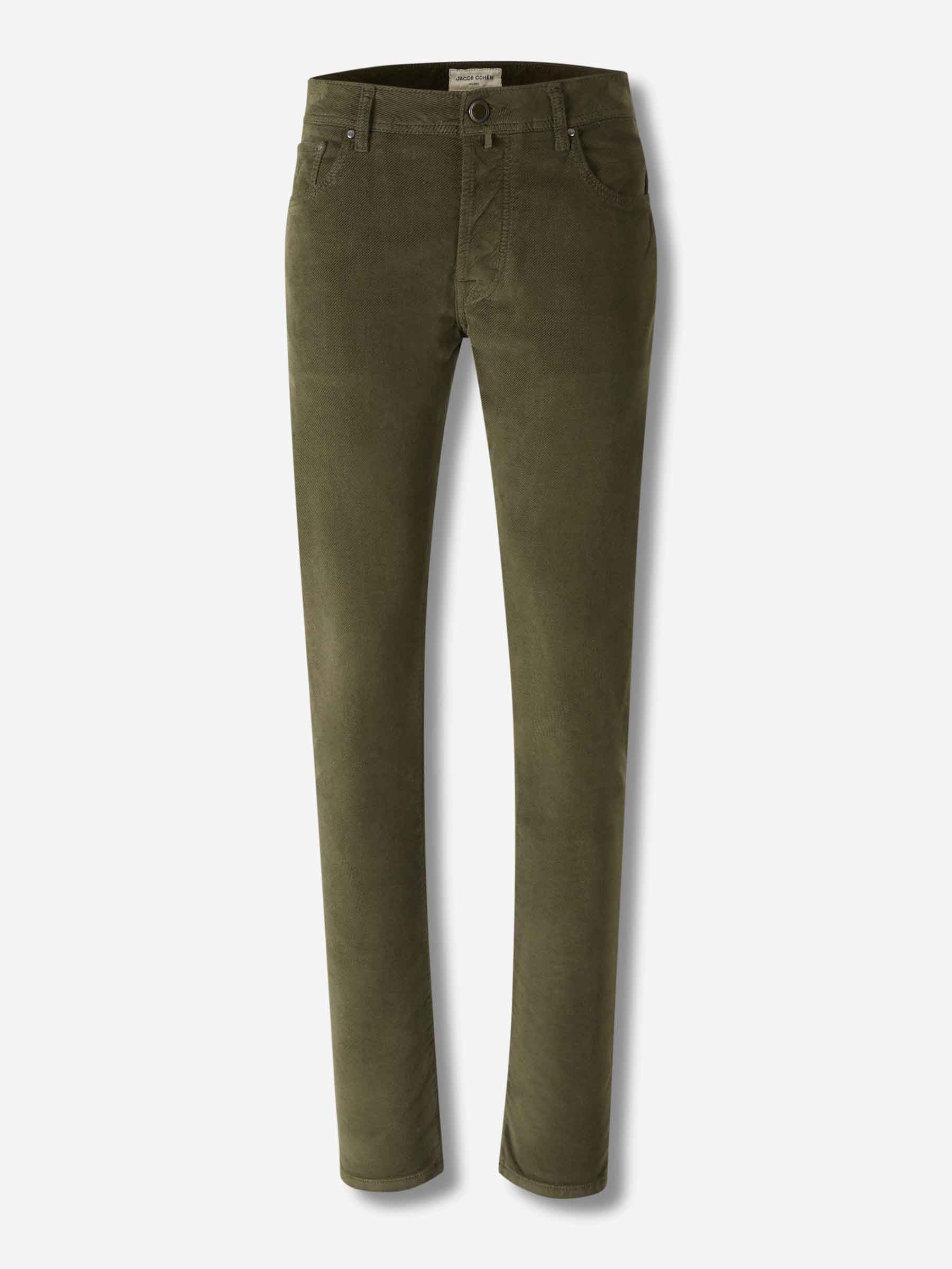 Outlet online Jacob Cohën Hombre Pantalones Slim Fit color Verde Oscuro sku 522-002960 02 - Foto 1
