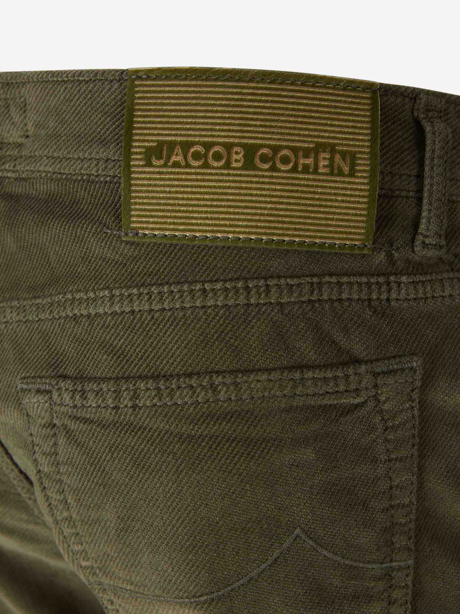 Outlet online Jacob Cohën Hombre Pantalones Slim Fit color Verde Oscuro sku 522-002960 02 - Foto 4