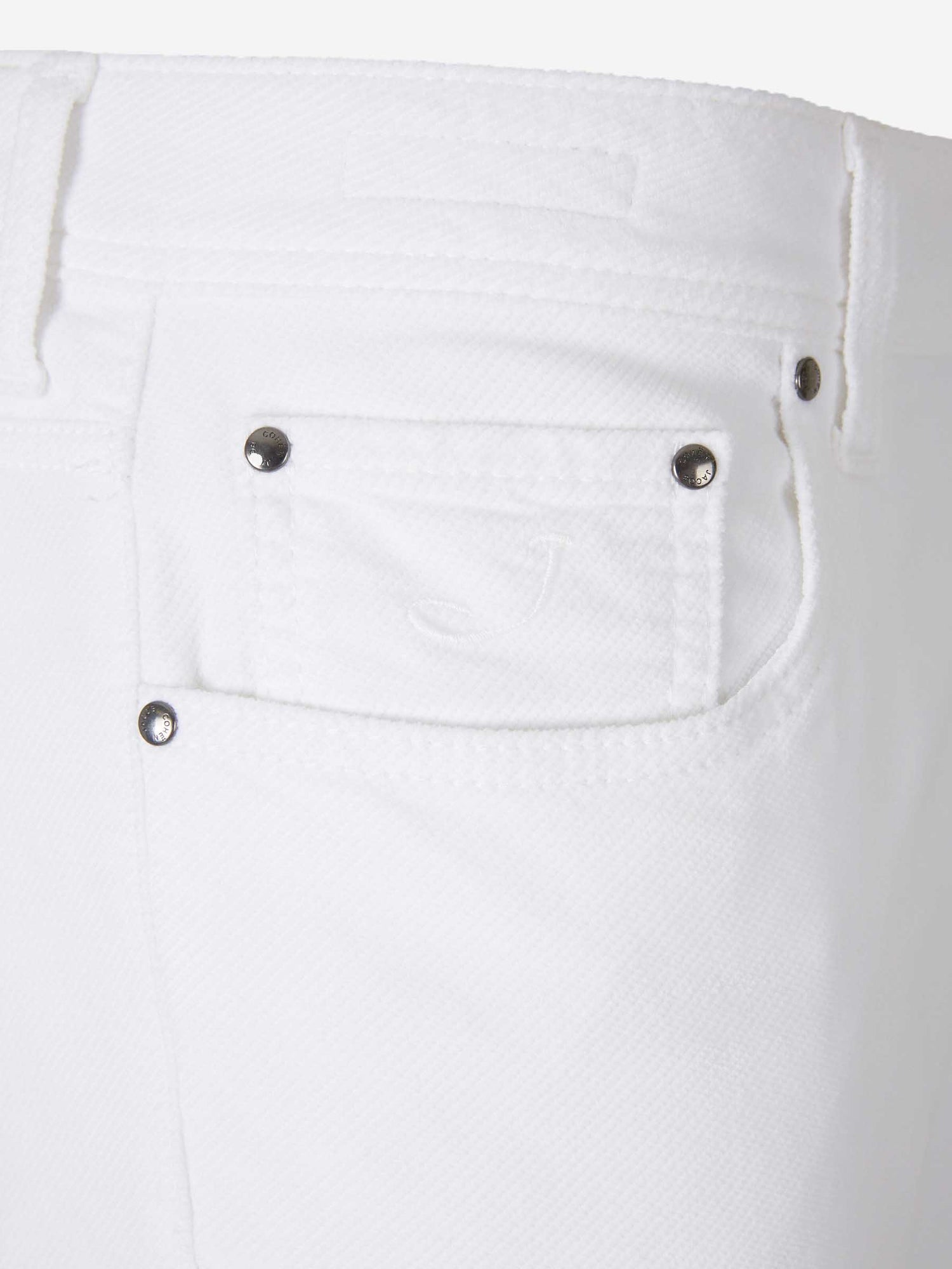 Jacob Cohën Hombre Barcelona Jeans Slim Fit color Blanco sku 522-002960 04 - Foto 3