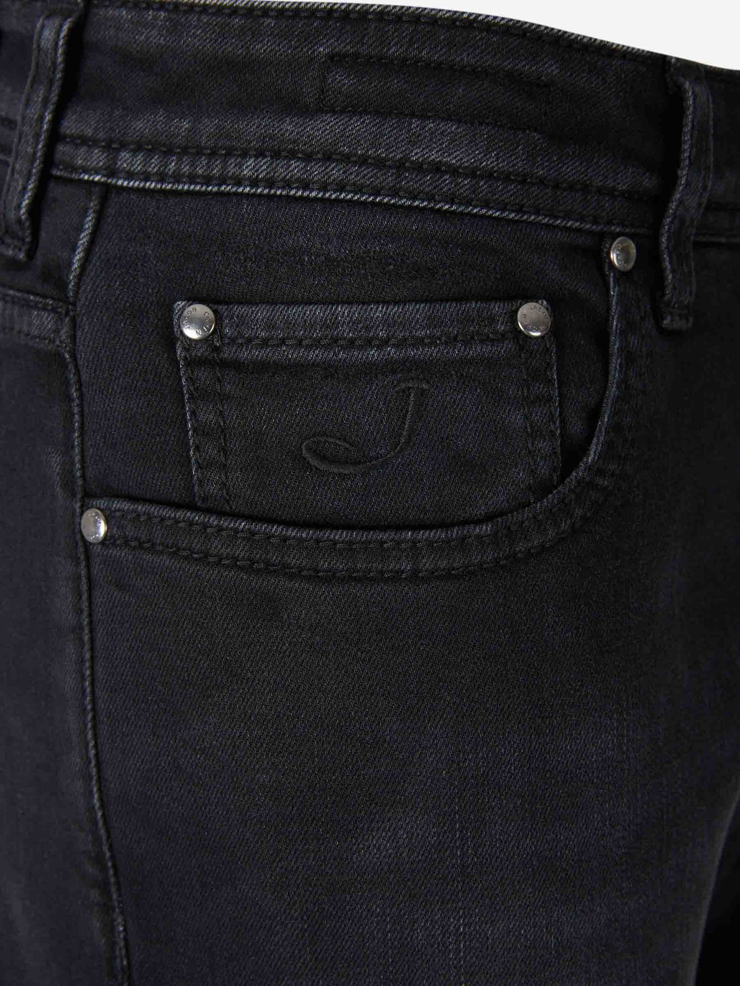 Outlet online Jacob Cohën Hombre Jeans Rectos Algodón color Negro sku 522-002961 01 - Foto 3