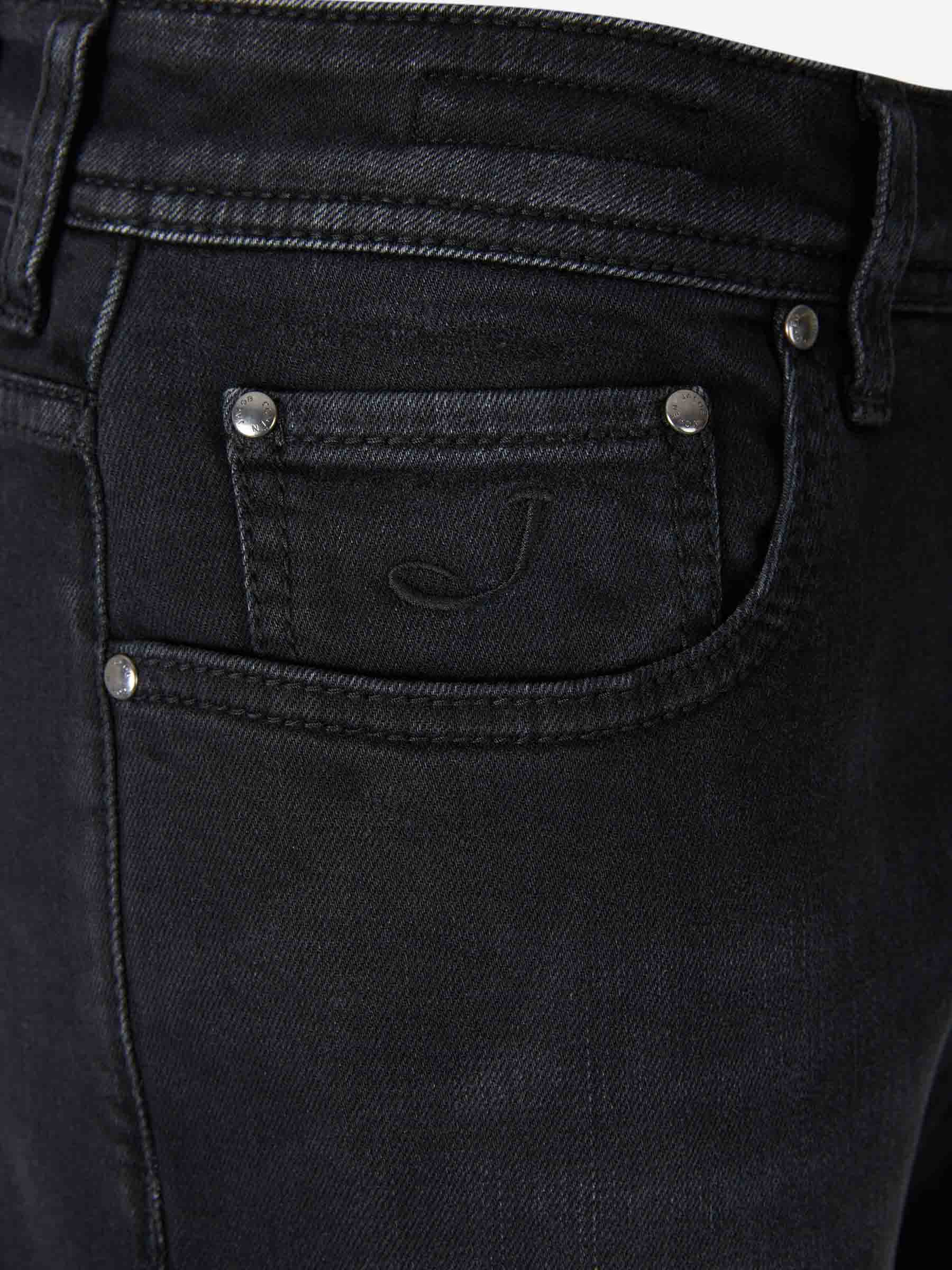 Outlet online Jacob Cohën Hombre Jeans Rectos Algodón color Negro sku 522-002961 01 - Foto 3
