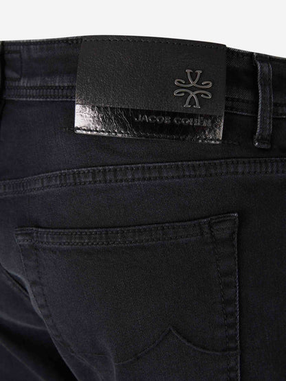 Outlet online Jacob Cohën Hombre Jeans Rectos Algodón color Negro sku 522-002961 01 - Foto 4