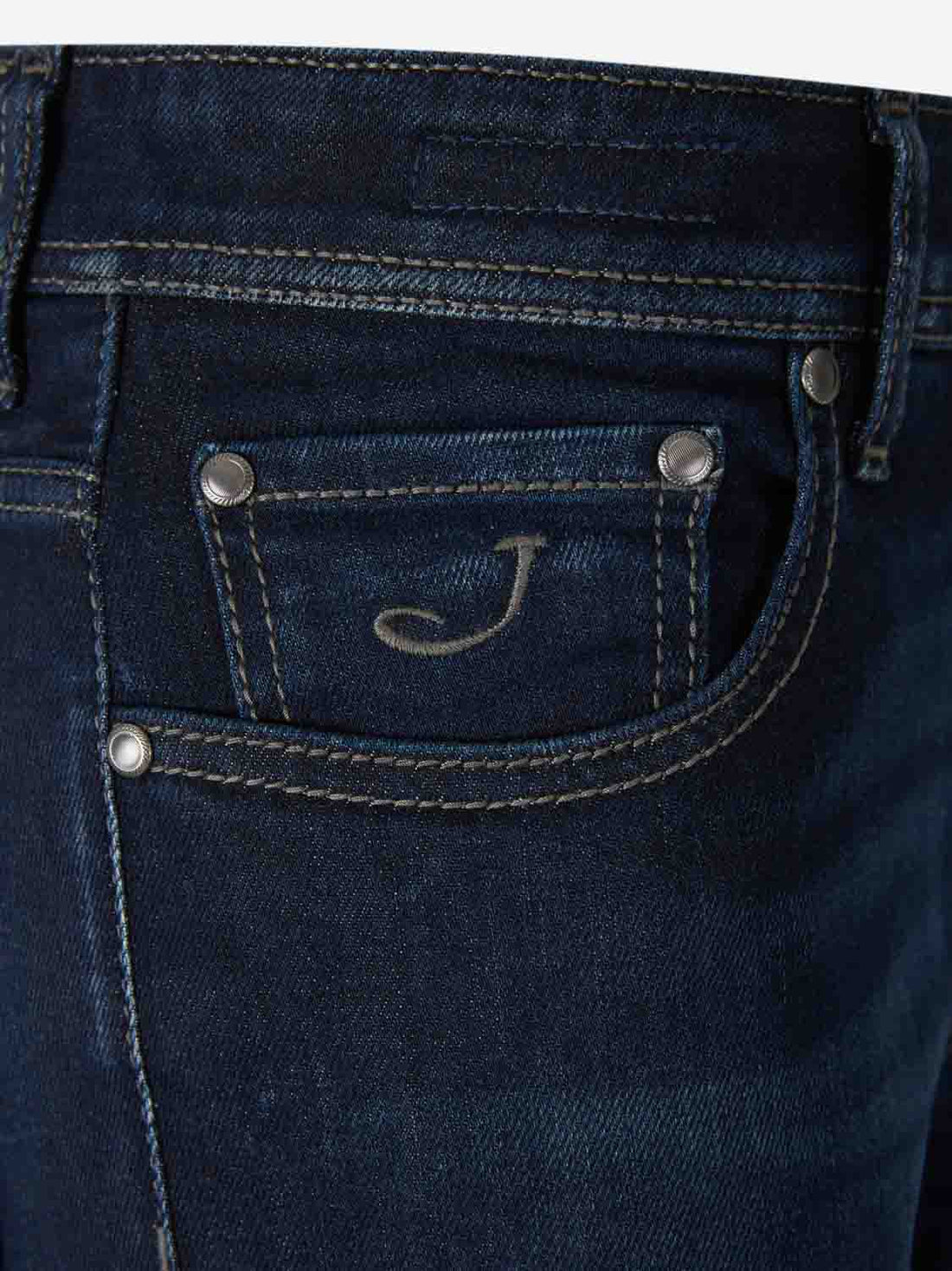 Outlet online Jacob Cohën Hombre Jeans Rectos color Azul Denim Oscuro sku 522-002962 01 - Foto 2
