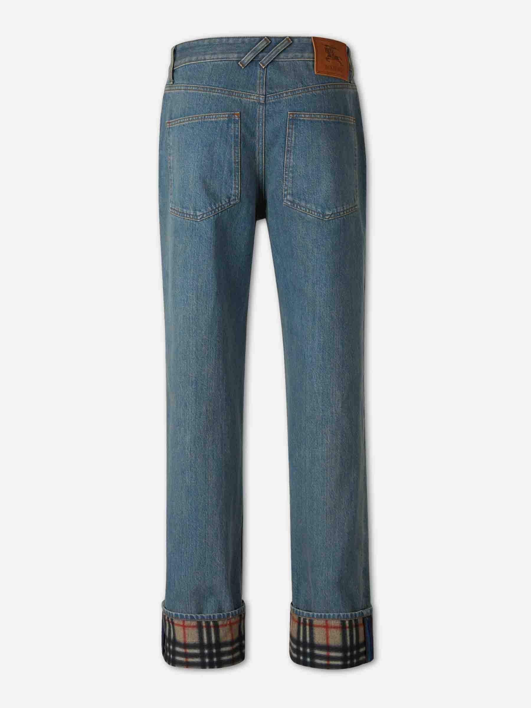 Burberry Hombre Barcelona Jeans Rectos color Azul Denim Claro sku 522-002975 01 - Foto 2
