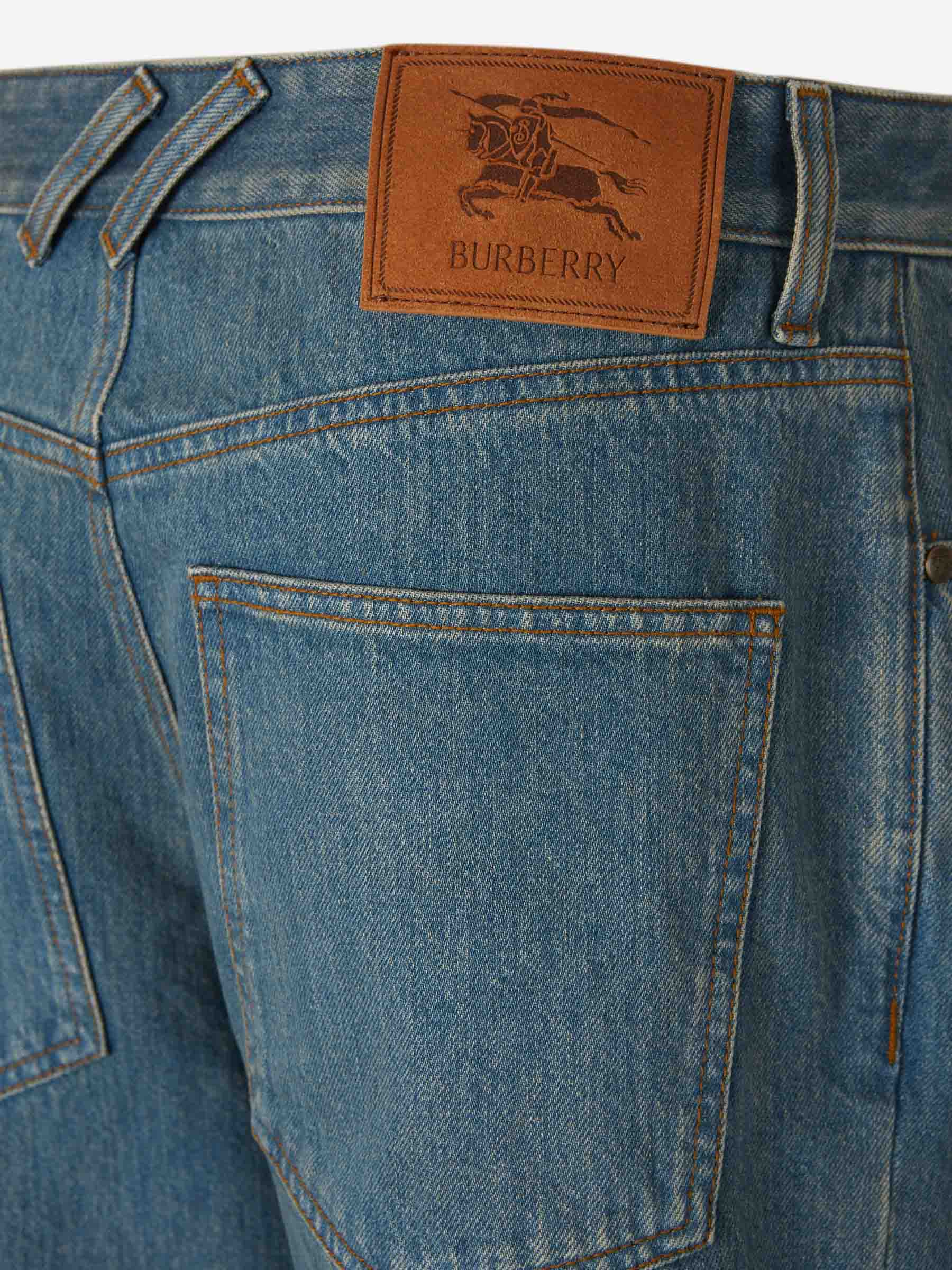 Burberry Hombre Barcelona Jeans Rectos color Azul Denim Claro sku 522-002975 01 - Foto 4
