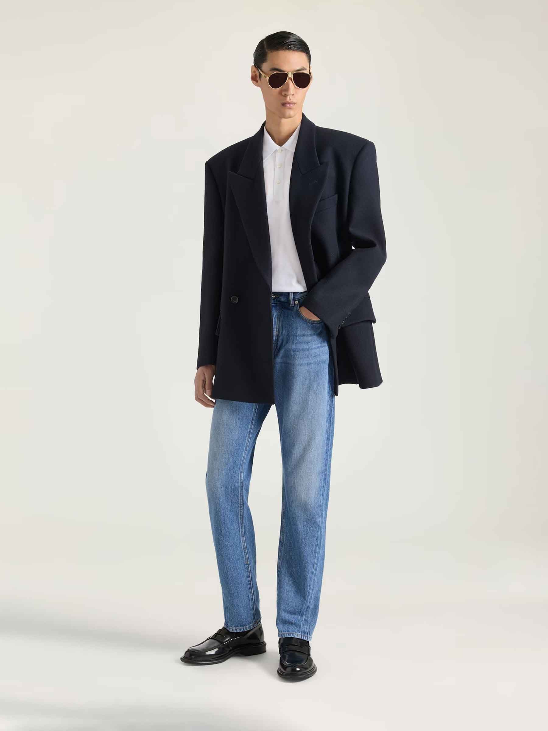 Outlet online Givenchy Hombre Jeans Rectos color Azul Denim sku 522-002986 01 - Foto 2