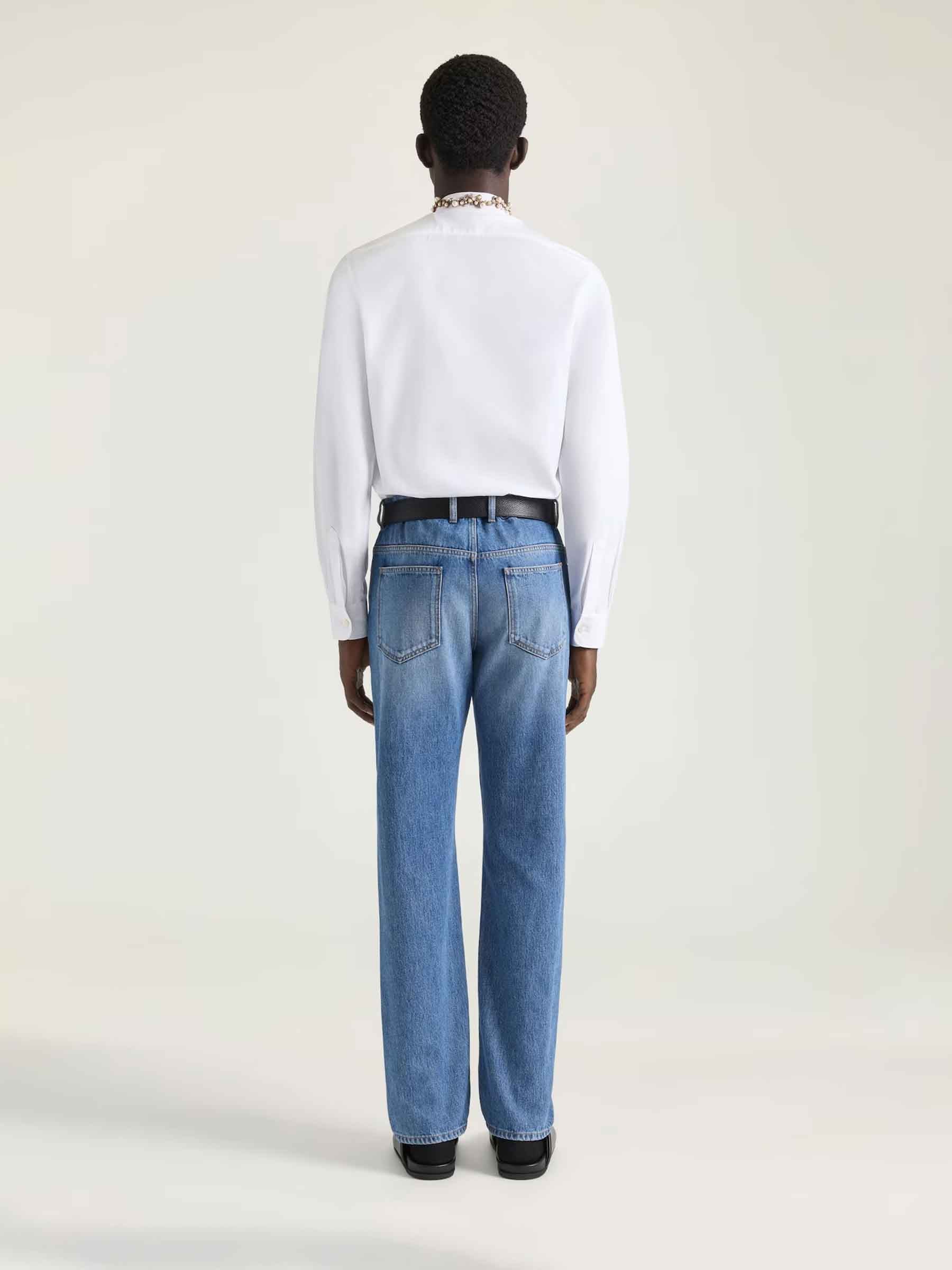 Outlet online Givenchy Hombre Jeans Rectos color Azul Denim sku 522-002986 01 - Foto 3