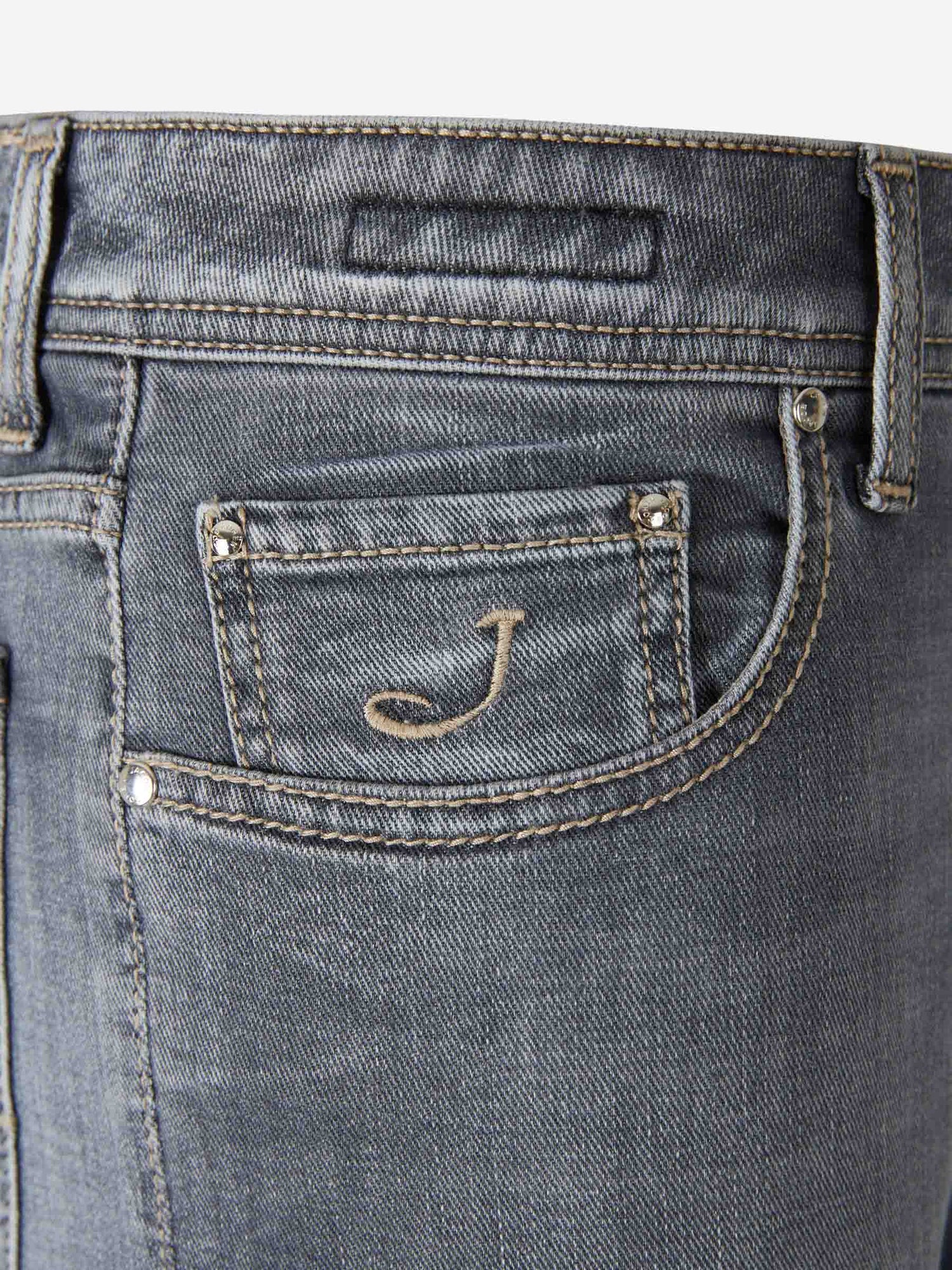 Outlet online Jacob Cohën Hombre Jeans Slim Fit color Gris Antracita sku 522-002994 00 - Foto 3