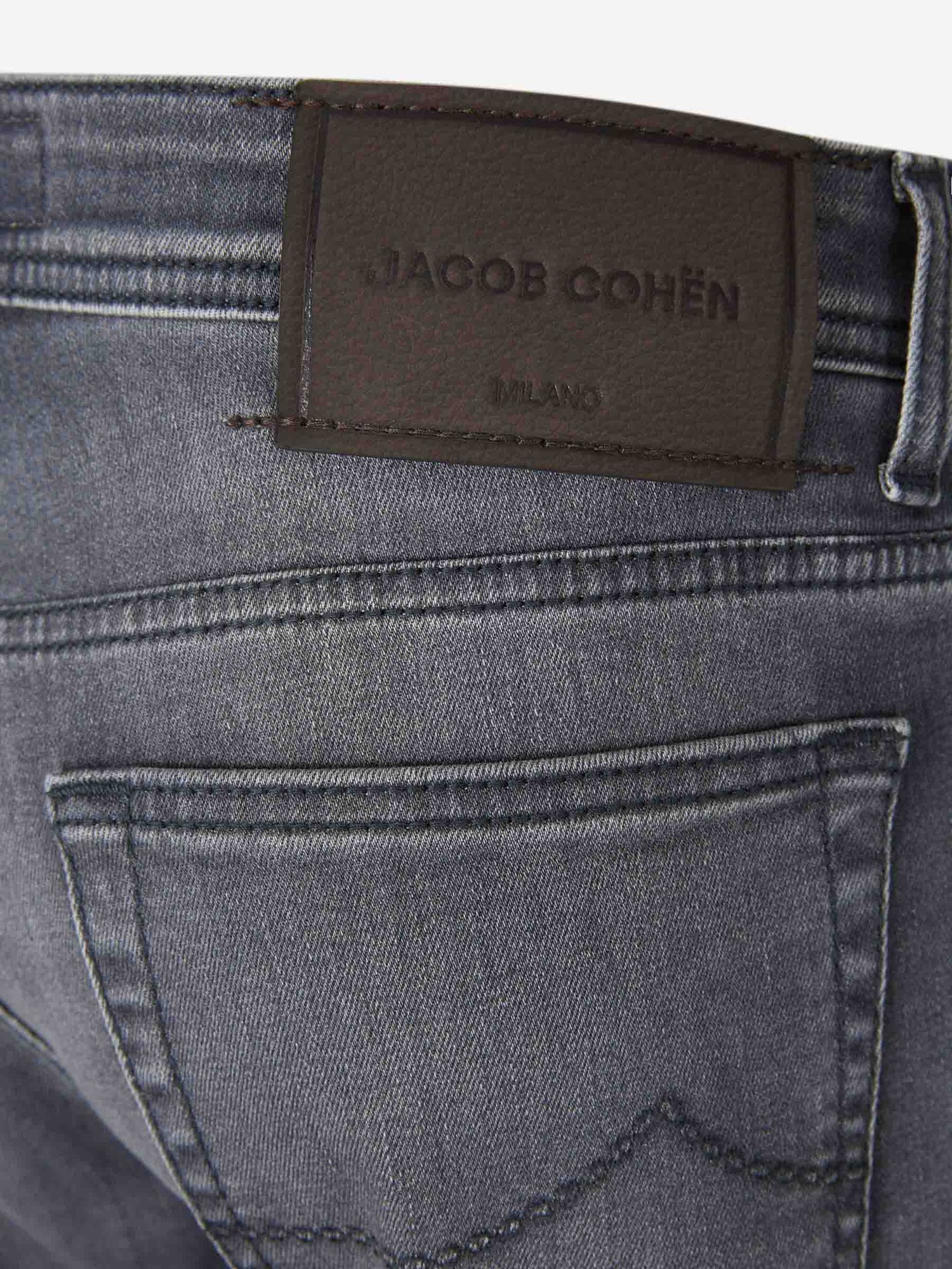 Jacob Cohën Hombre Barcelona Jeans Slim Fit color Gris Oscuro sku 522-002999 01 - Foto 4