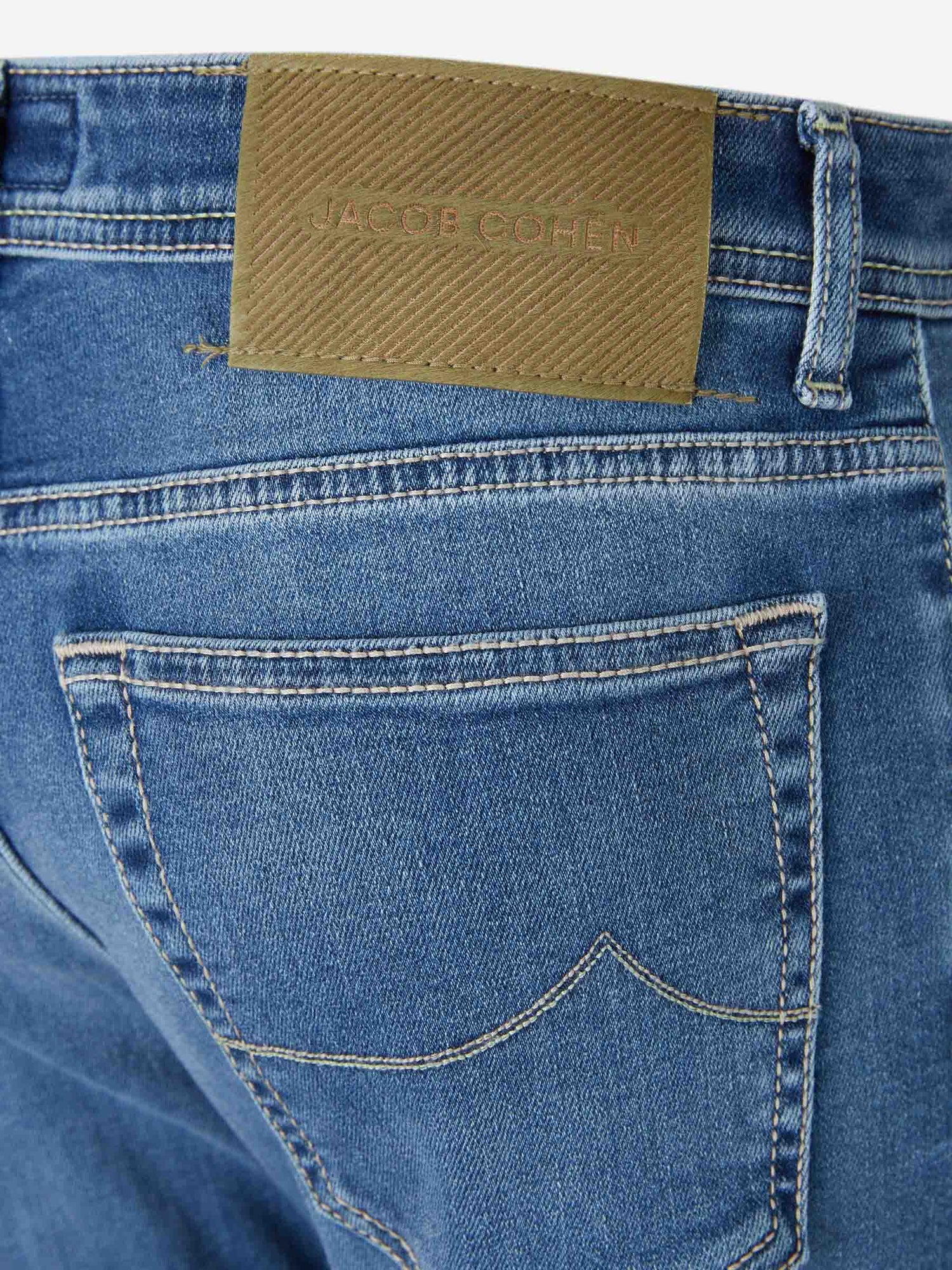Outlet online Jacob Cohën Hombre Jeans Slim color Azul Denim sku 522-003000 01 - Foto 4