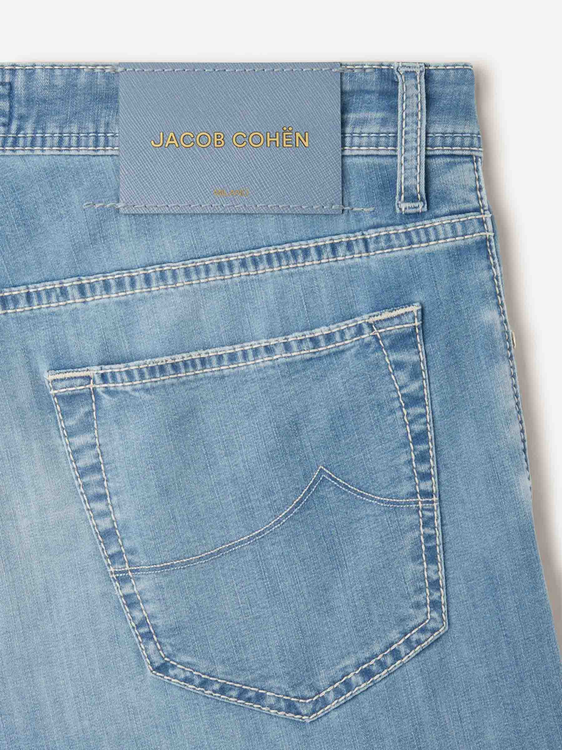 Outlet online Jacob Cohën Hombre Jeans Slim color Azul Denim sku 522-003001 01 - Foto 3