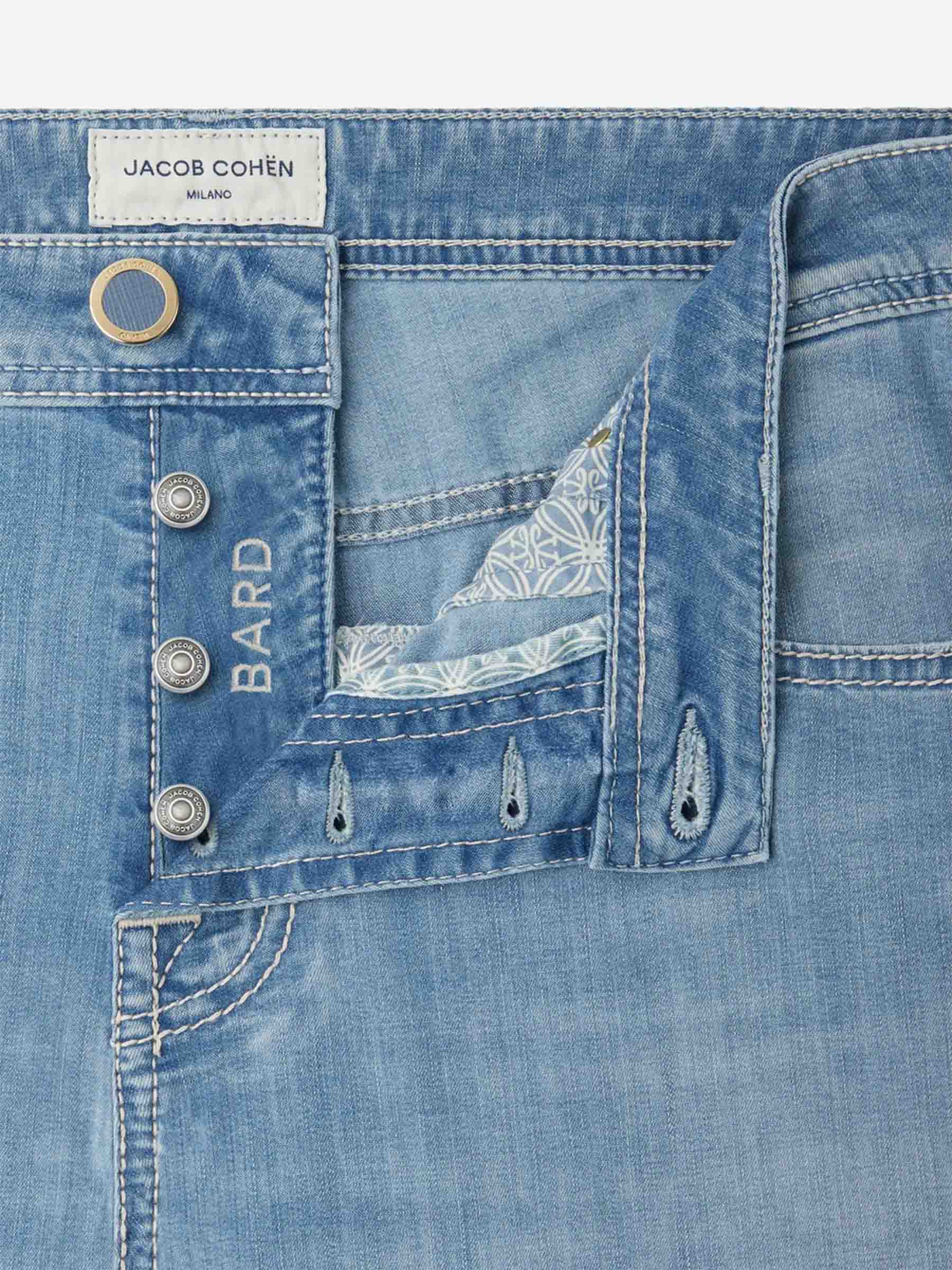 Outlet online Jacob Cohën Hombre Jeans Slim color Azul Denim sku 522-003001 01 - Foto 4