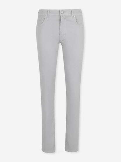 Jacob Cohën Hombre Barcelona Pantalones Rectos Bard color Gris Claro sku 522-003004 02 - Foto 1
