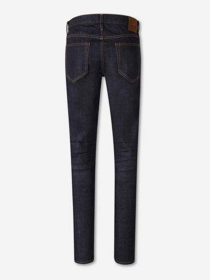 Outlet online Tom Ford Hombre Jeans Slim color Azul Denim Oscuro sku 522-003006 01 - Foto 2