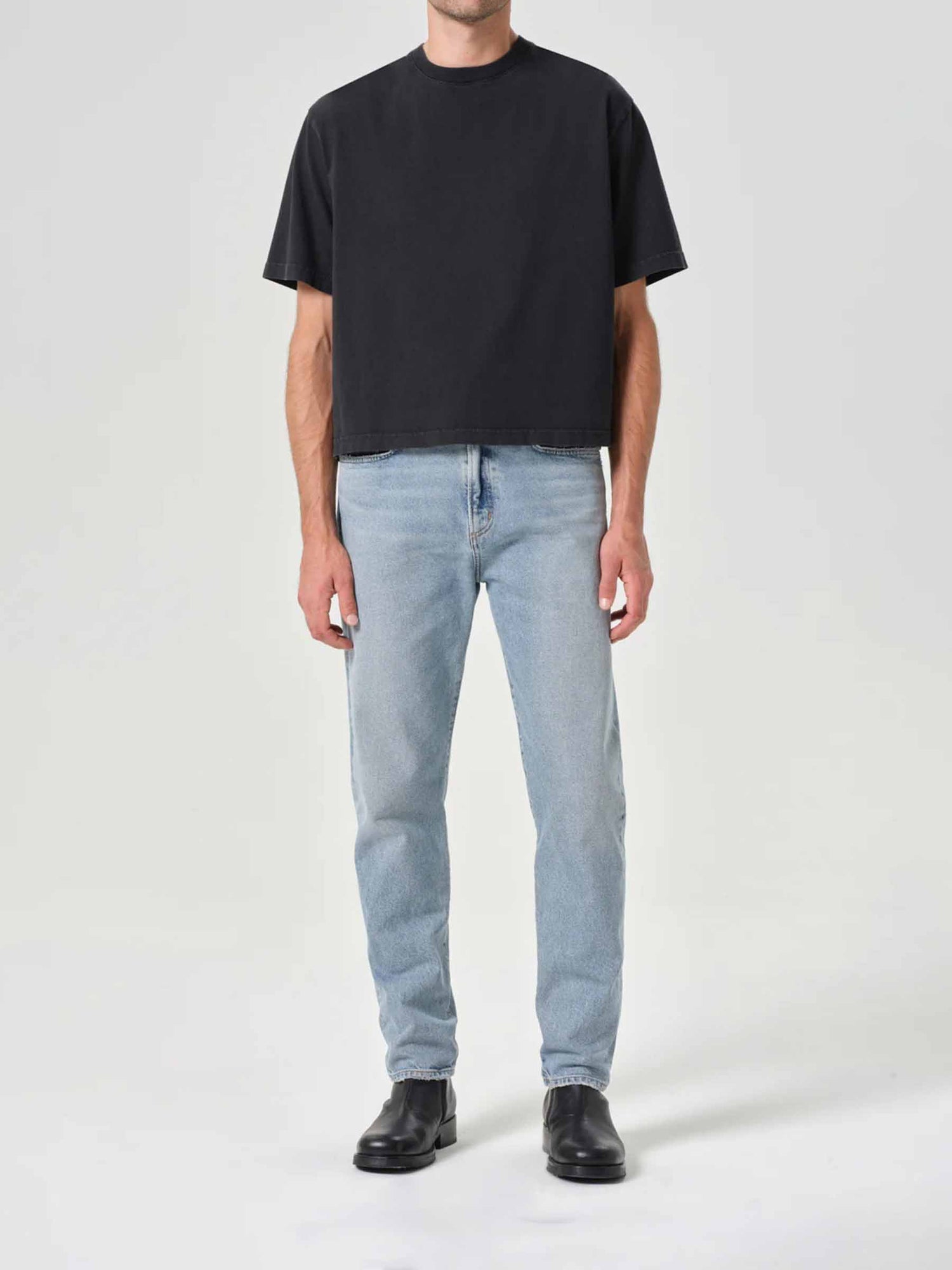 Outlet online Agolde Hombre Jeans Rectos Curtis color Azul Denim Claro sku 522-003014 01 - Foto 2