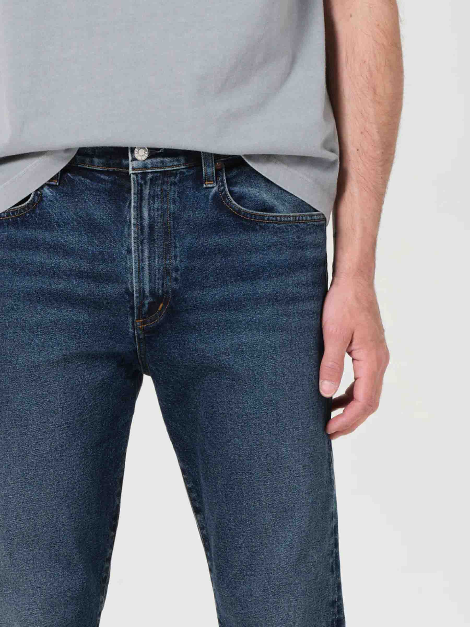 Agolde Hombre Barcelona Jeans Rectos Curtis color Azul Denim Oscuro sku 522-003014 02 - Foto 4