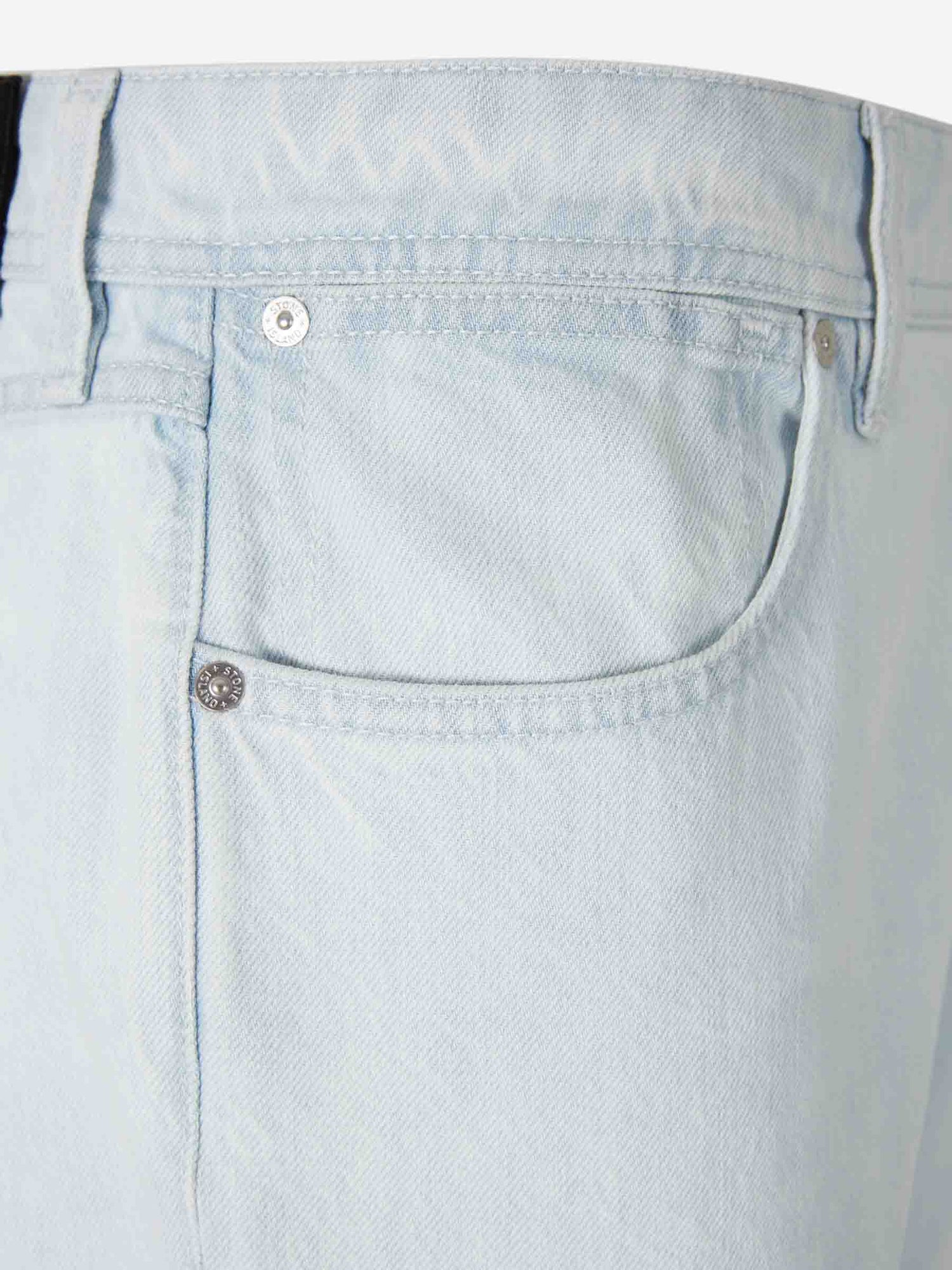Stone Island Hombre Barcelona Jeans Rectos Anchos color Azul Denim Claro sku 522-003021 01 - Foto 3