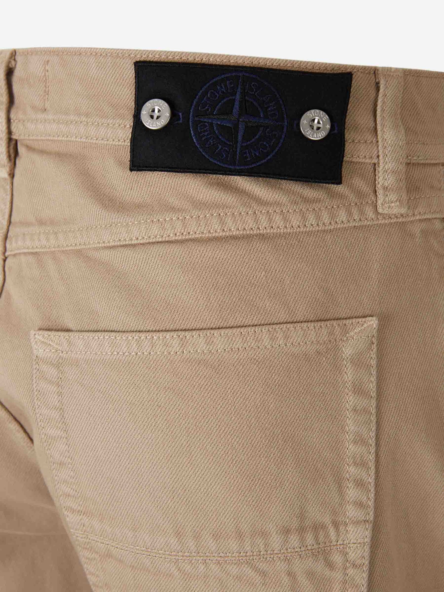 Stone Island Hombre Barcelona Jeans Rectos Anchos color Caramelo sku 522-003022 01 - Foto 4