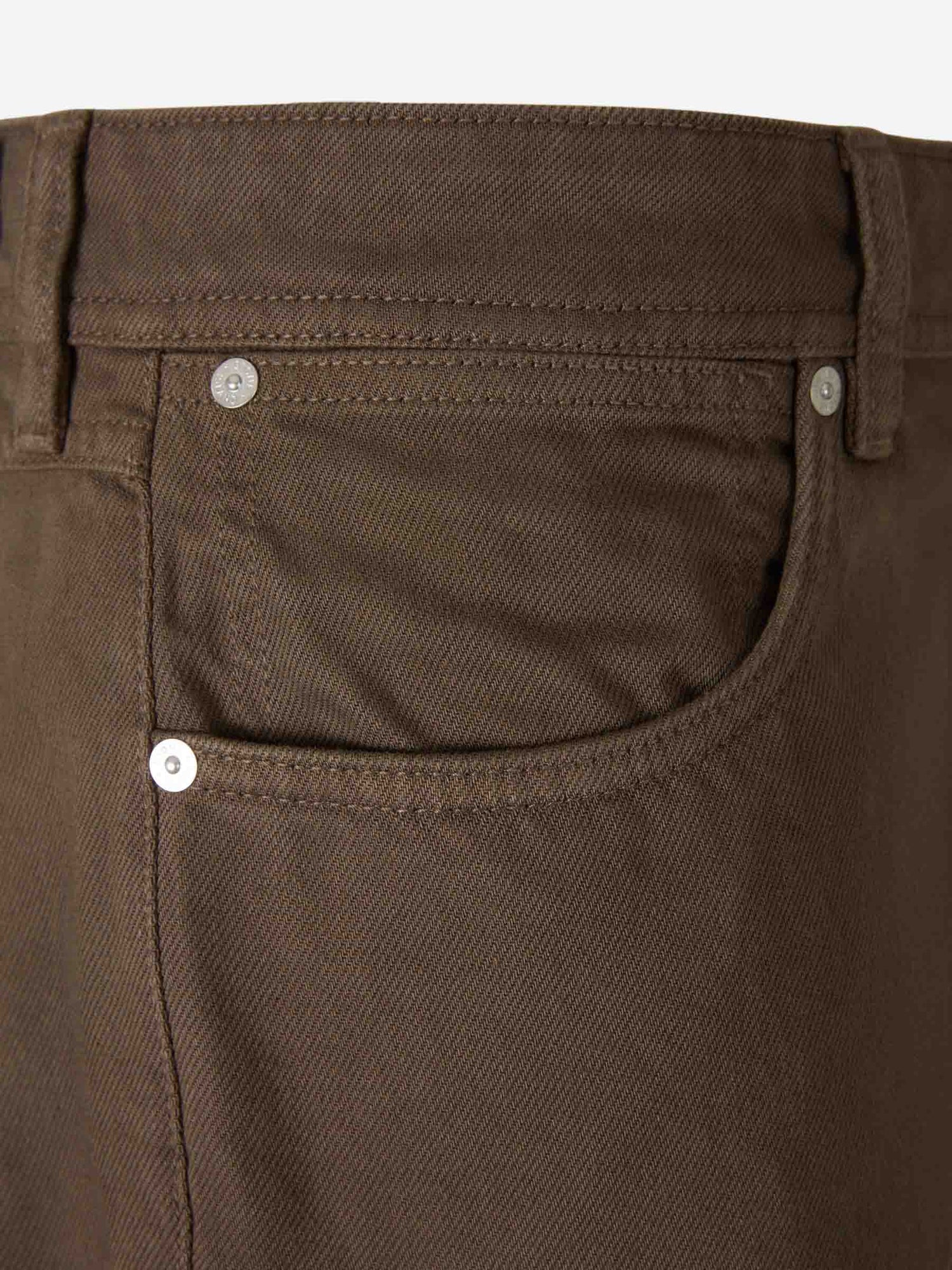 Stone Island Hombre Barcelona Jeans Rectos Anchos color Marrón Oscuro sku 522-003024 01 - Foto 3