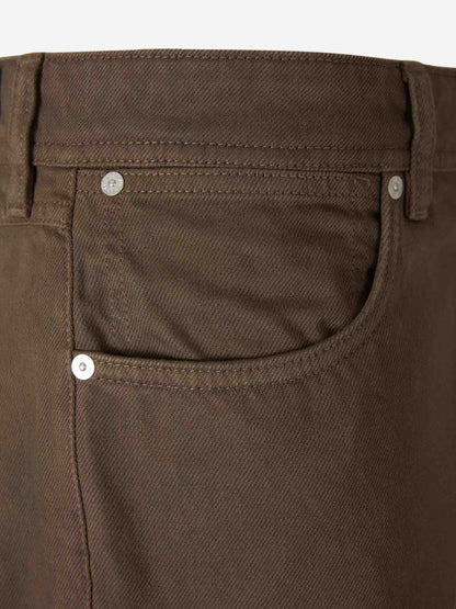 Stone Island Hombre Barcelona Jeans Rectos Anchos color Marrón Oscuro sku 522-003024 01 - Foto 3