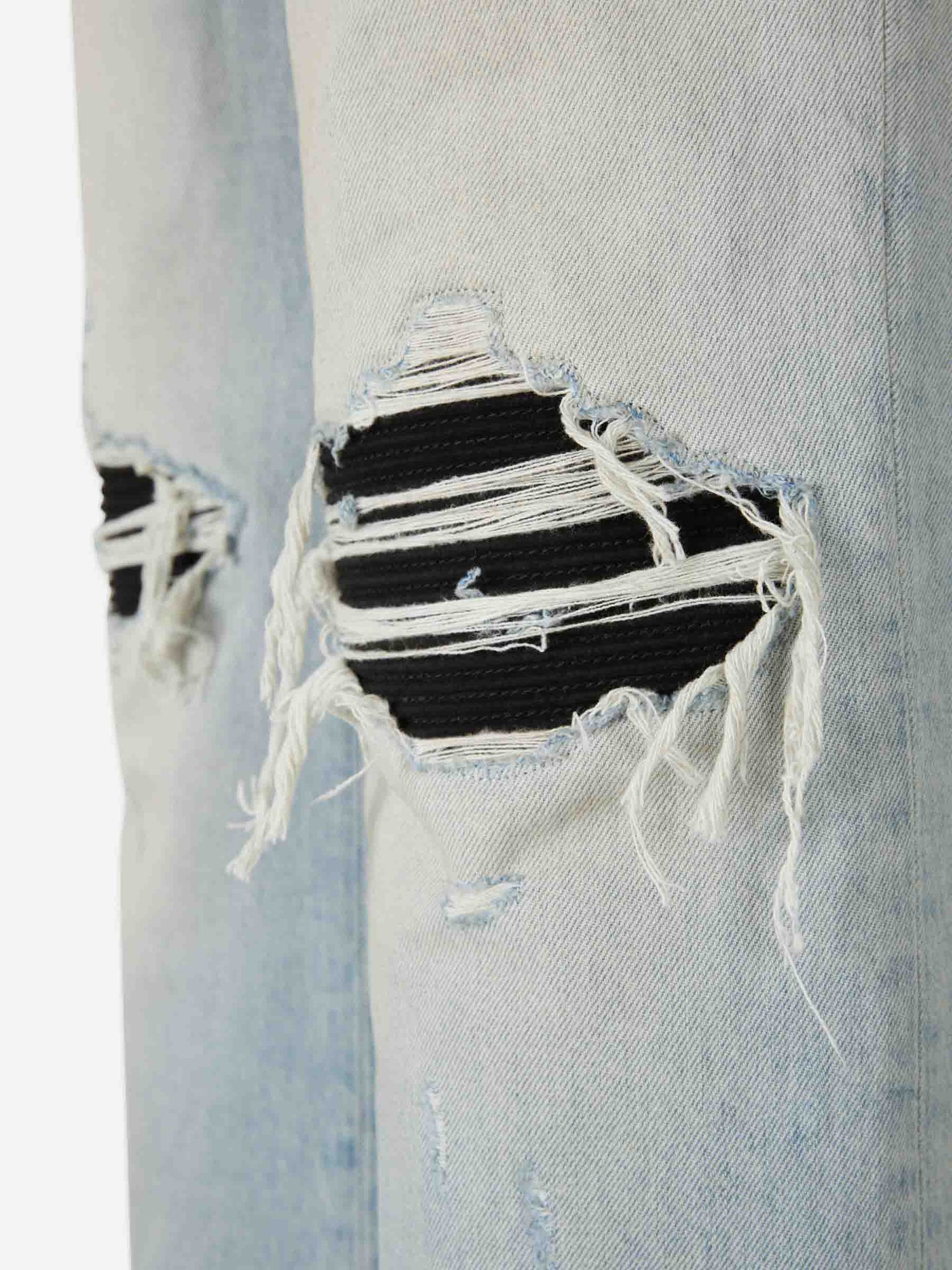 Outlet online Amiri Hombre Jeans Straight Flare color Azul Denim Claro sku 522-003025 01 - Foto 4