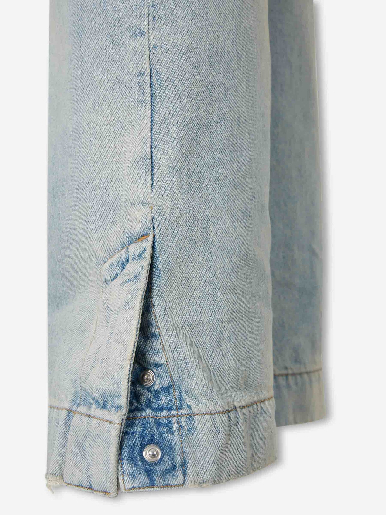 Outlet online Amiri Hombre Jeans Straight Flare color Azul Denim Claro sku 522-003025 01 - Foto 6