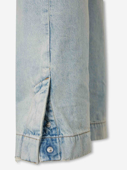 Outlet online Amiri Hombre Jeans Straight Flare color Azul Denim Claro sku 522-003025 01 - Foto 6
