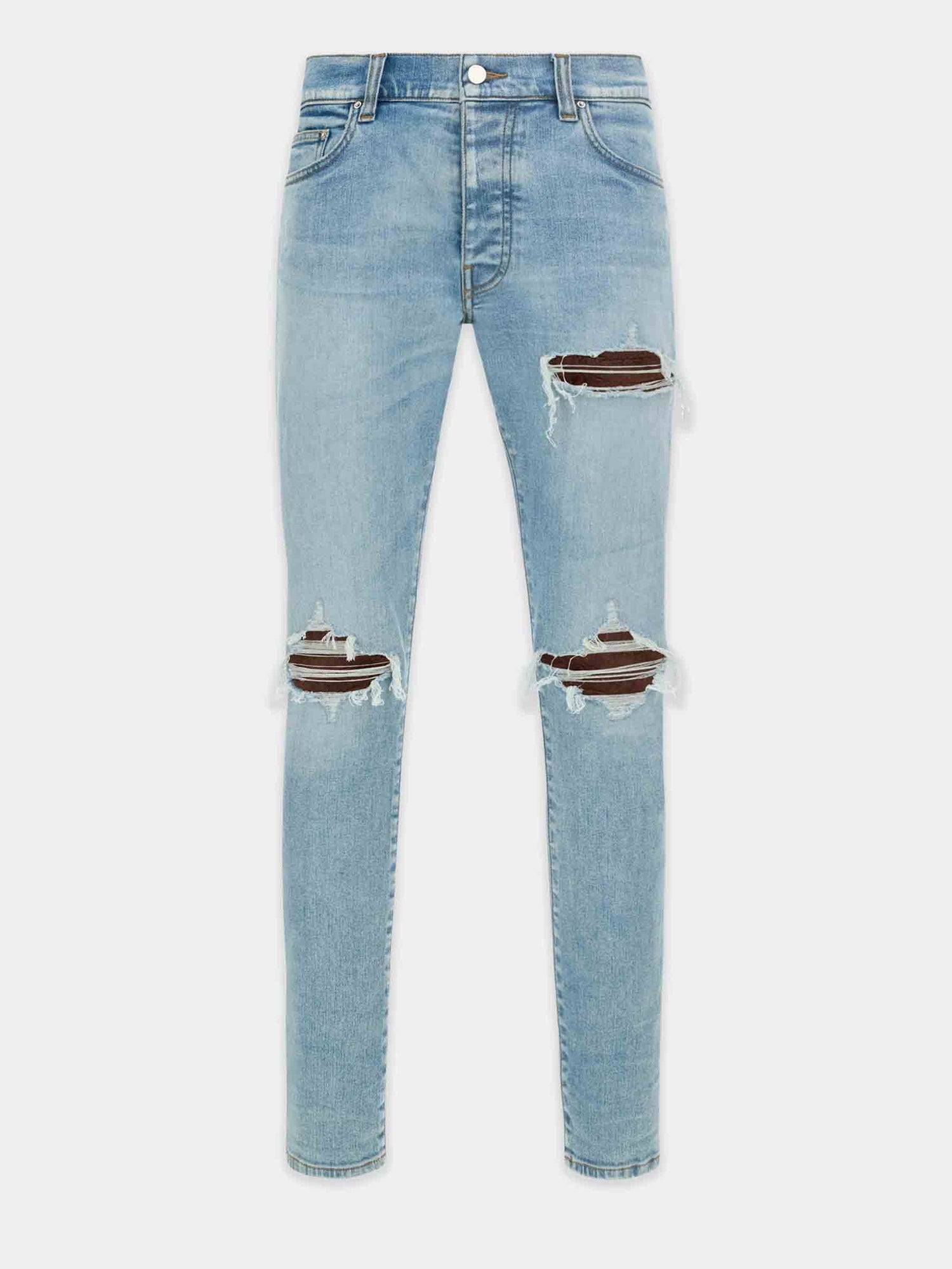 Outlet online Amiri Hombre Jeans Croc MX1 color Azul Denim sku 522-003034 01 - Foto 1