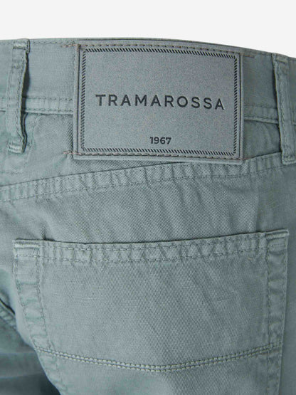 Tramarossa Hombre Barcelona Jeans Rectos Michelangelo color Verde Turquesa sku 522-003043 01 - Foto 4