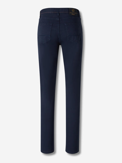 Outlet online Richard J. Brown Hombre Pantalones Rectos Milano color Azul Marino sku 522-003048 01 - Foto 2