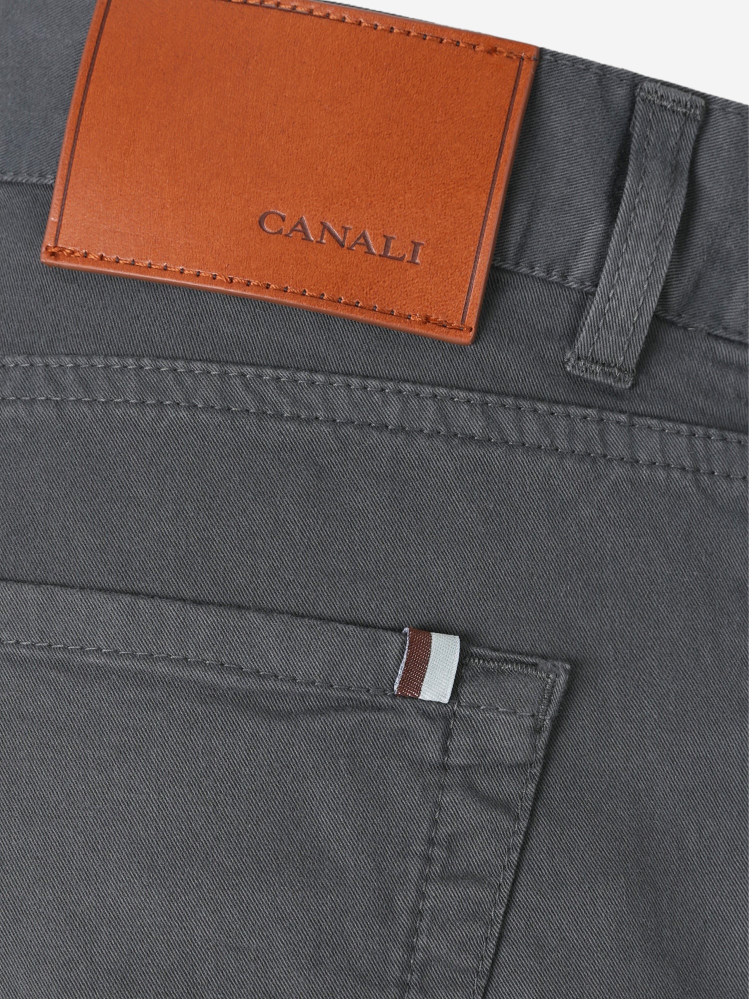 Outlet online Canali Hombre Pantalones Rectos Regular color Azul Cobalto sku 522-003052 01 - Foto 3