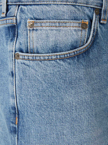 Outlet online Off-White Hombre Jeans Rectos color Azul Denim sku 522-003057 01 - Foto 4