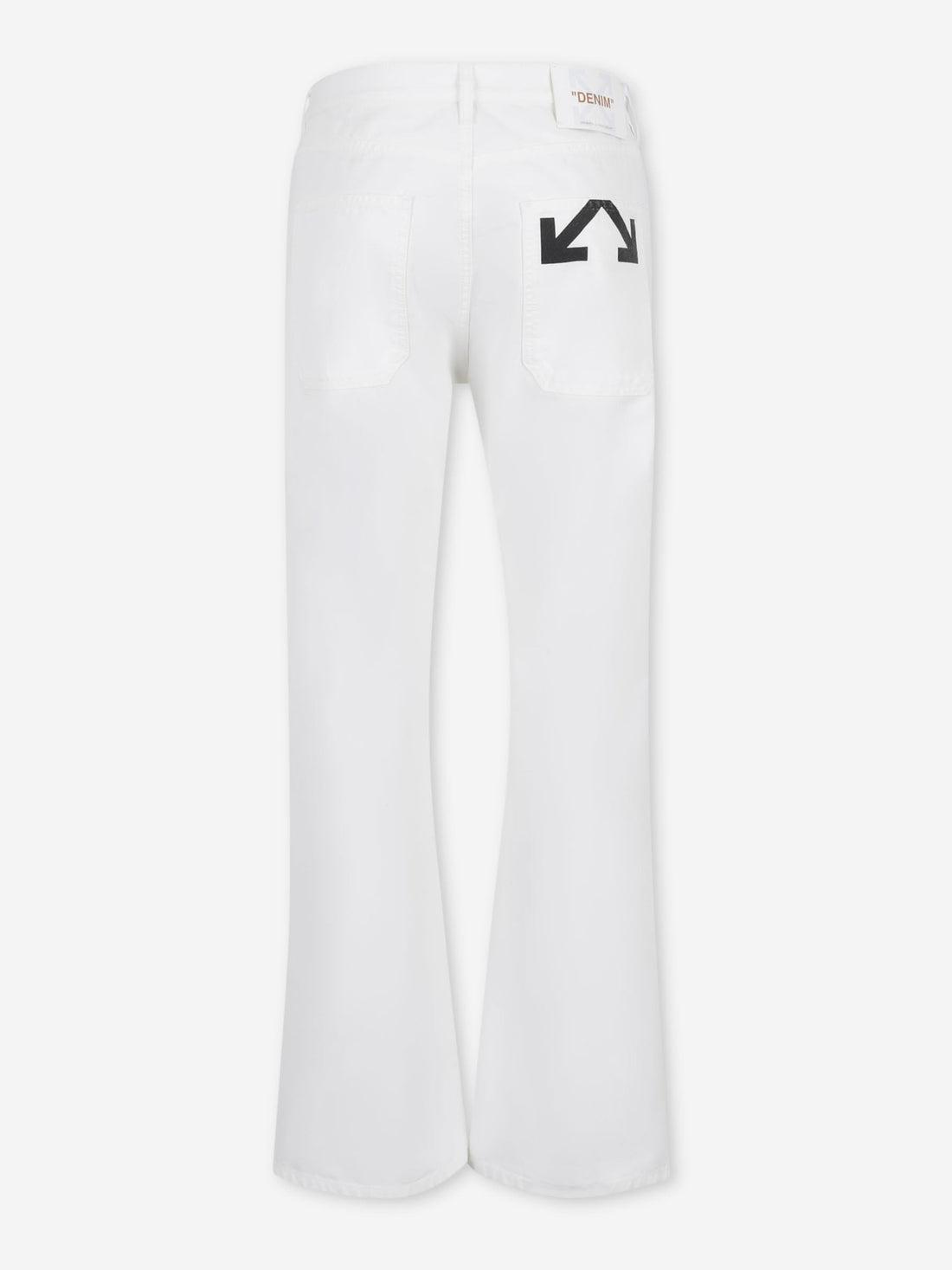 Outlet online Off-White Hombre Jeans Rectos Logo color Blanco sku 522-003060 01 - Foto 2