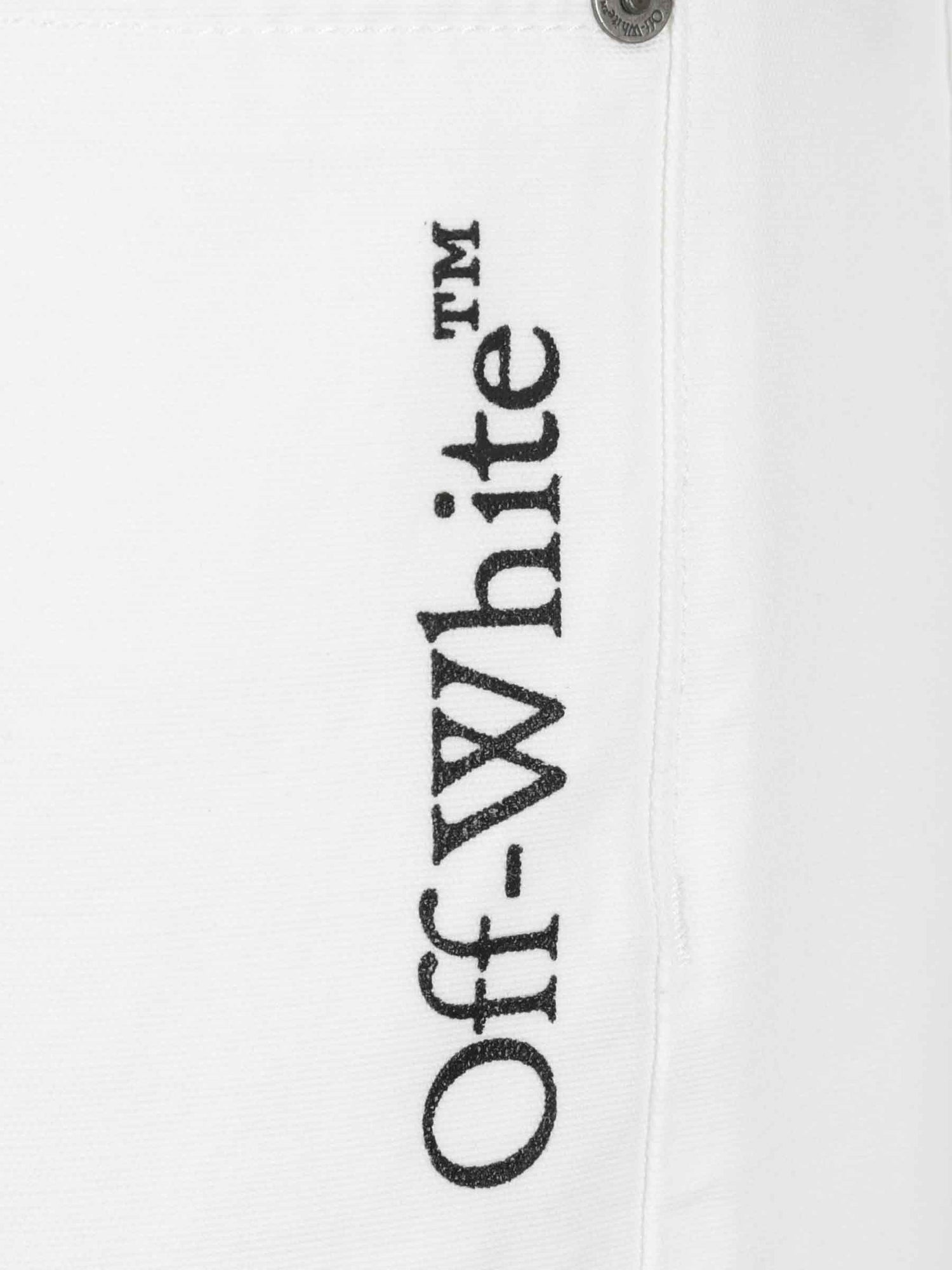 Outlet online Off-White Hombre Jeans Rectos Logo color Blanco sku 522-003060 01 - Foto 5
