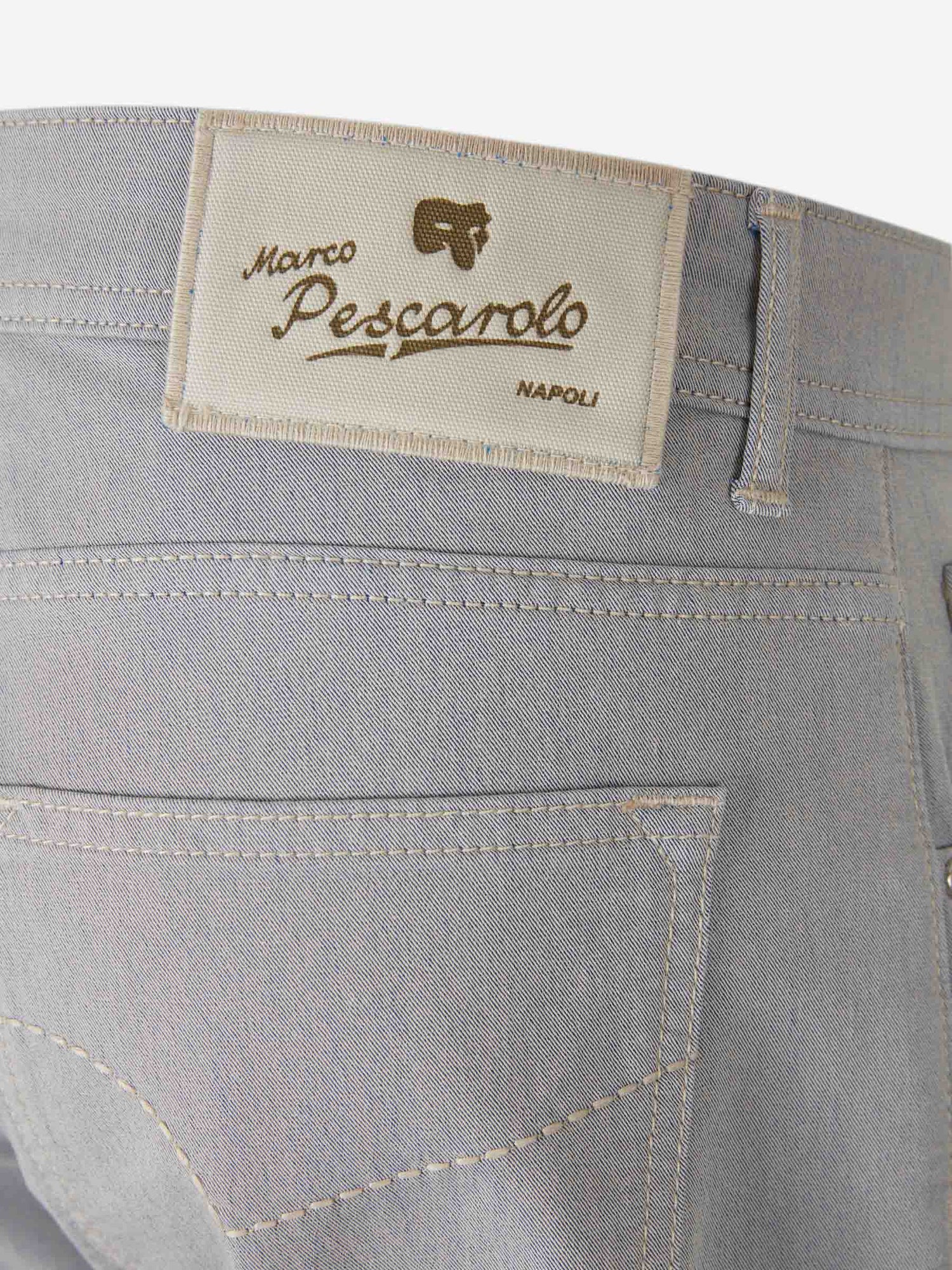 Marco Pescarolo Hombre Barcelona Jeans Rectos Nerano color Gris sku 522-003068 02 - Foto 4