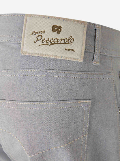 Marco Pescarolo Hombre Barcelona Jeans Rectos Nerano color Gris sku 522-003068 02 - Foto 4