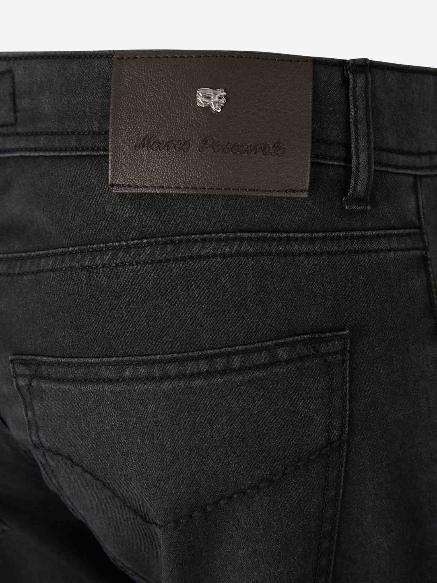 Marco Pescarolo Hombre Barcelona Pantalones Rectos Lana color Negro sku 522-003069 03 - Foto 4