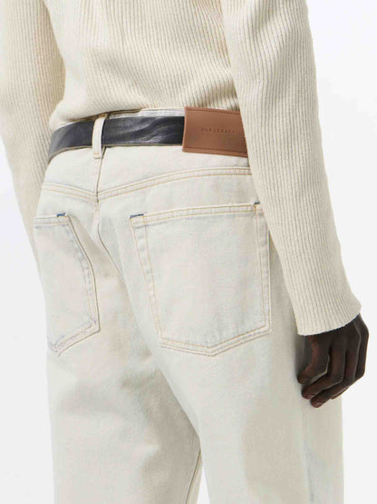 Outlet online Our Legacy Hombre Jeans Rectos Anchos color Crema sku 522-003074 01 - Foto 4