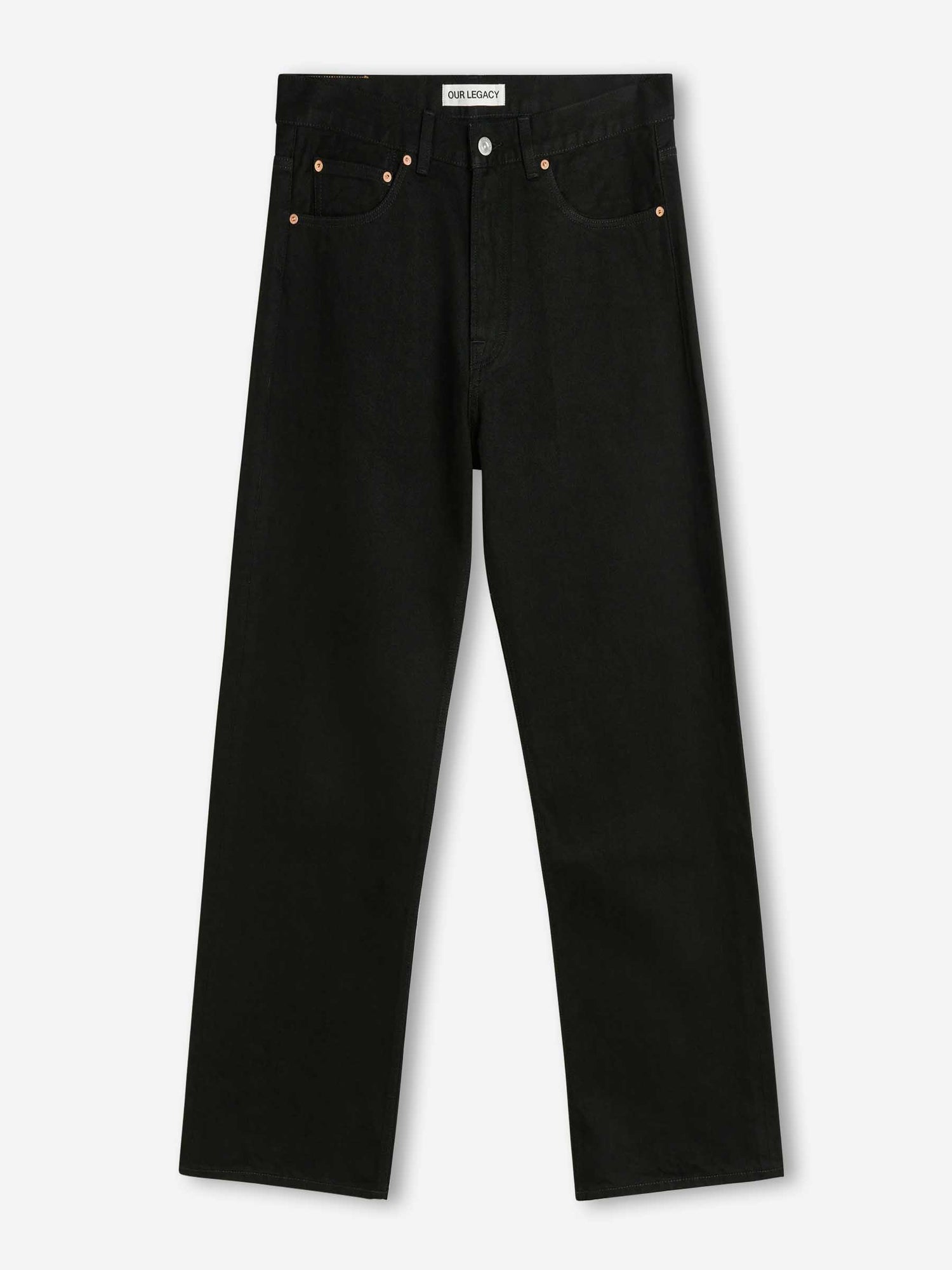 Outlet online Our Legacy Hombre Jeans Third Cut color Negro sku 522-003076 01 - Foto 1