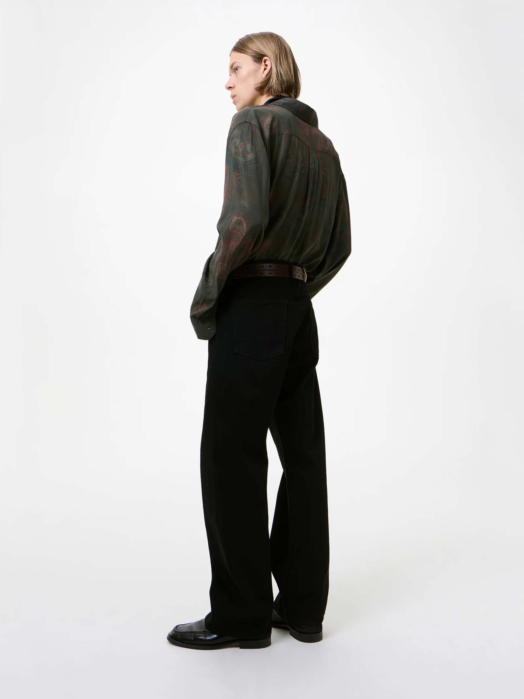 Outlet online Our Legacy Hombre Jeans Third Cut color Negro sku 522-003076 01 - Foto 4