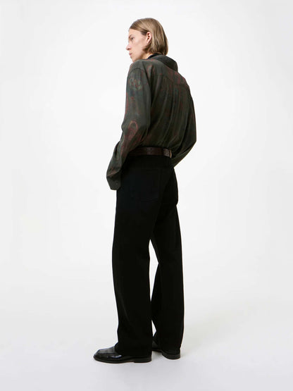 Outlet online Our Legacy Hombre Jeans Third Cut color Negro sku 522-003076 01 - Foto 4