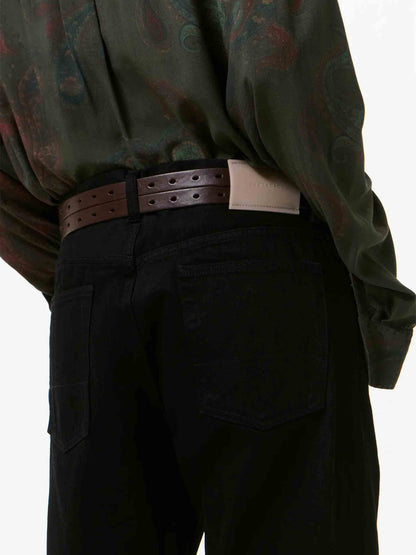 Outlet online Our Legacy Hombre Jeans Third Cut color Negro sku 522-003076 01 - Foto 5