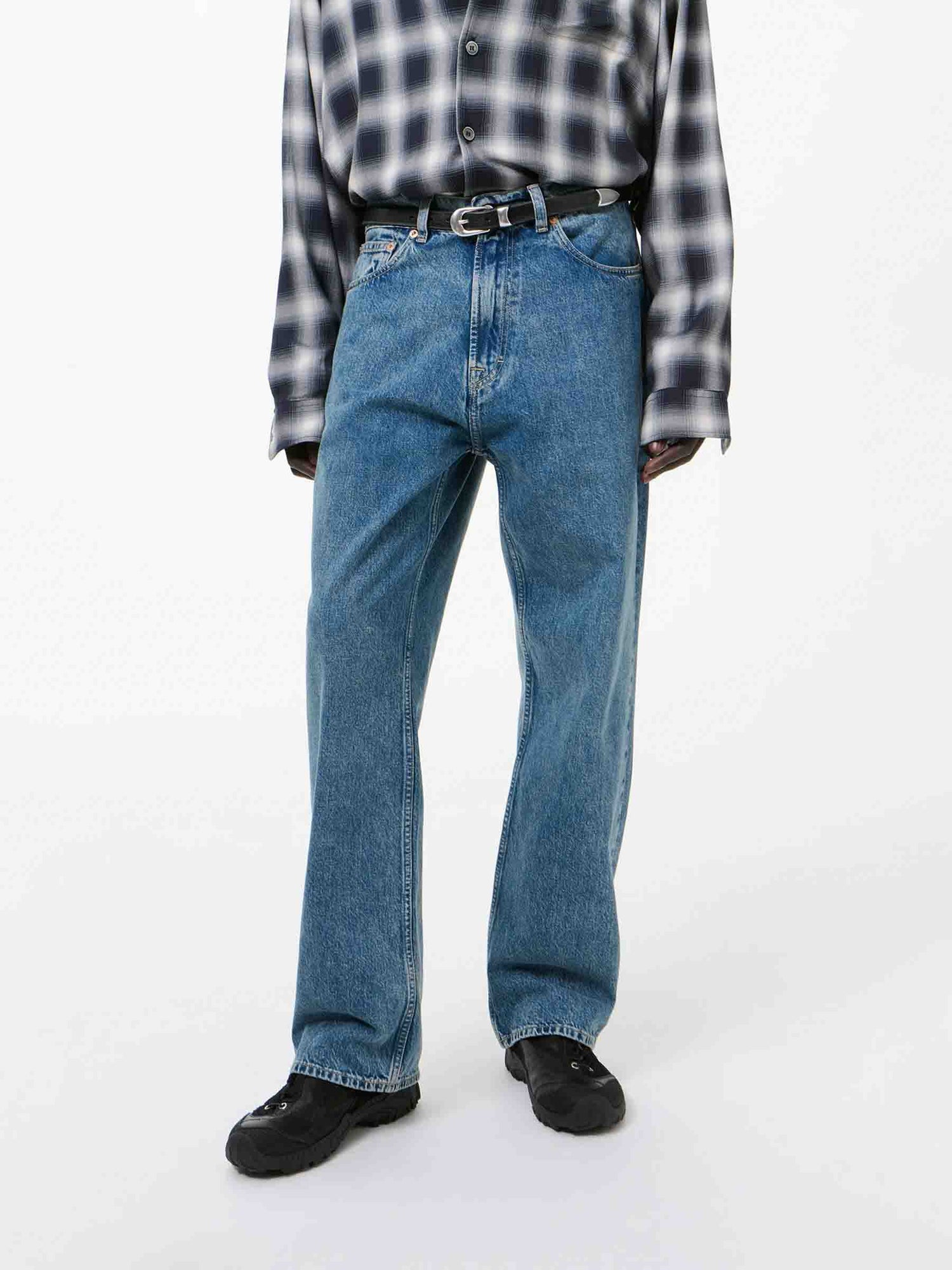 Outlet online Our Legacy Hombre Jeans Rectos Regular color Azul Denim sku 522-003077 01 - Foto 3