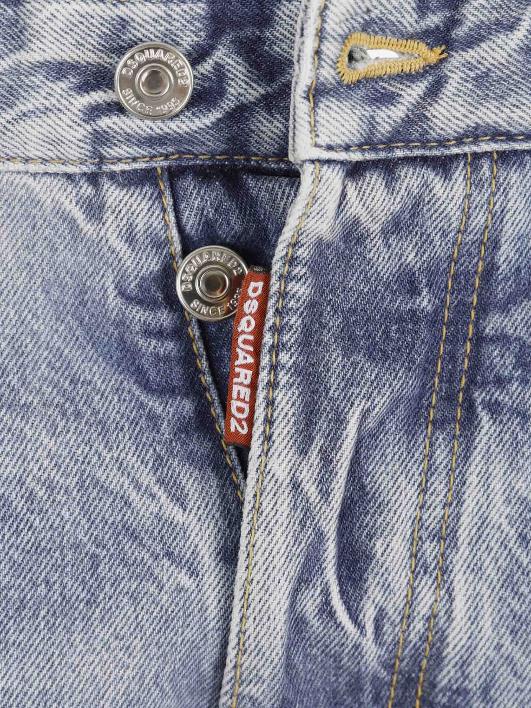 Dsquared2 Hombre Barcelona Jeans Rectos Bro color Azul Denim Claro sku 522-003078 01 - Foto 4