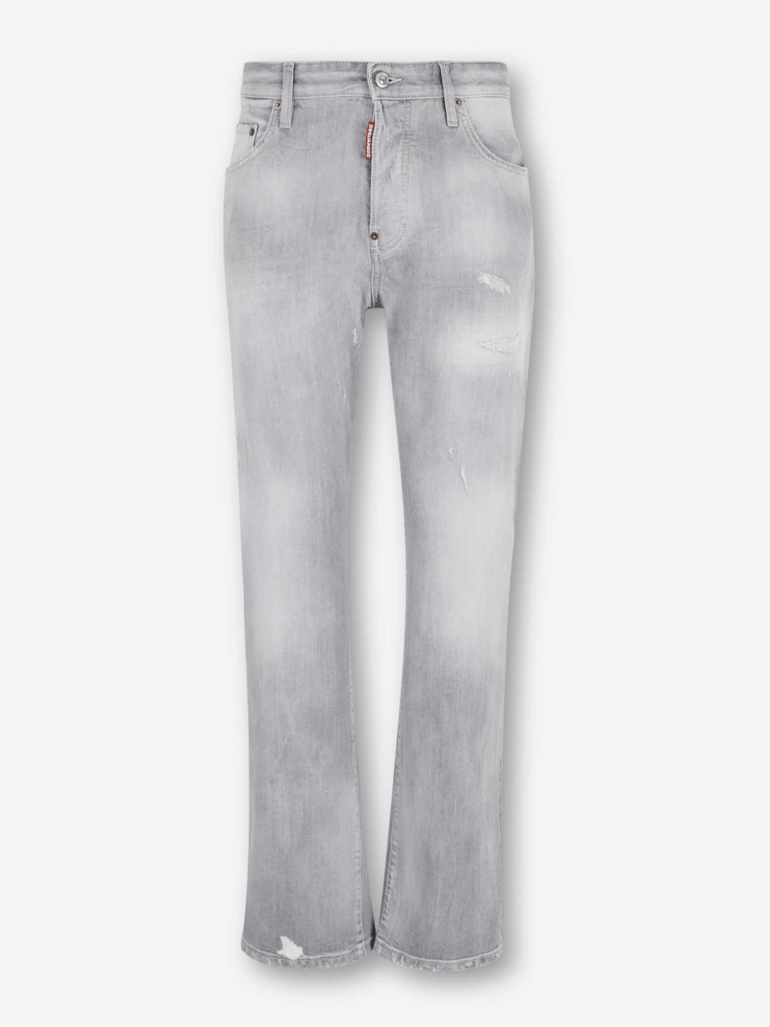 Outlet online Dsquared2 Hombre Jeans Rectos 642 color Gris sku 522-003080 01 - Foto 1