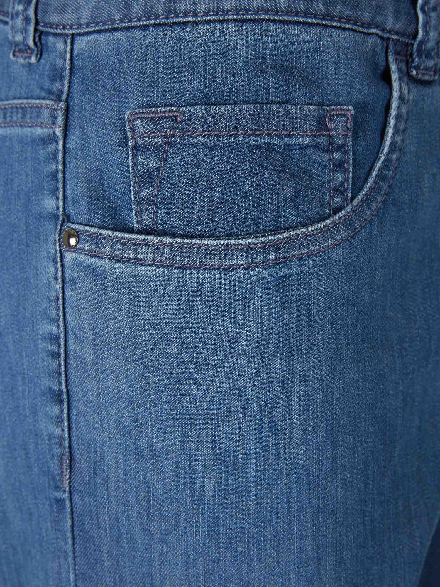 Canali Hombre Barcelona Jeans Rectos Algodón color Azul Denim sku 522-003085 02 - Foto 3