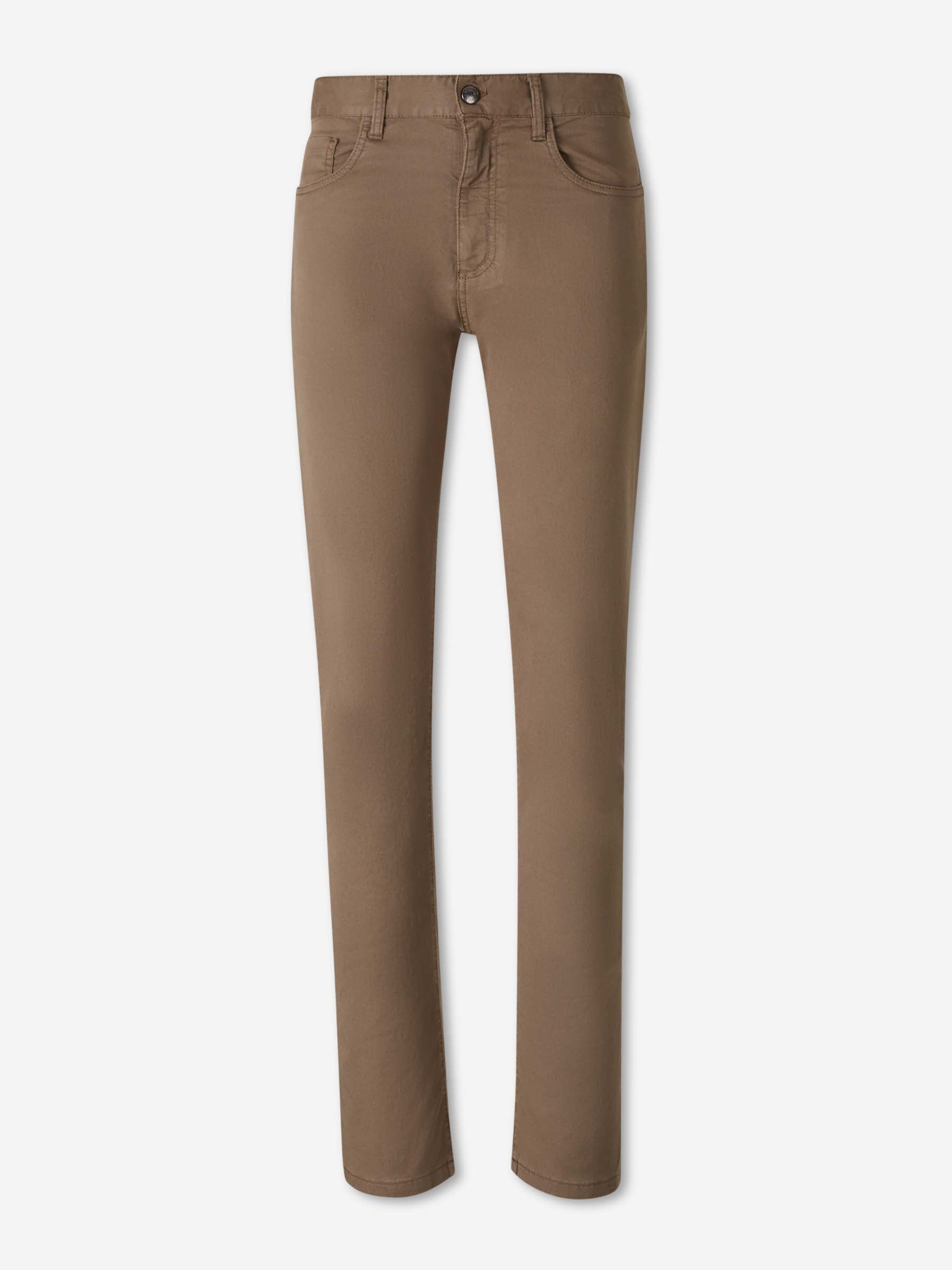 Outlet online Canali Hombre Jeans Rectos Clásicos color Marrón sku 522-003086 02 - Foto 1