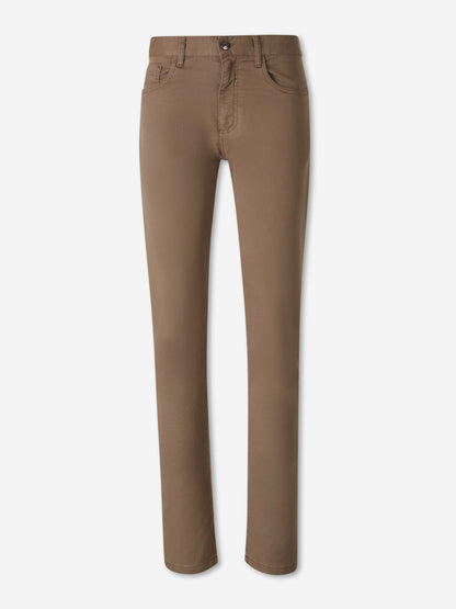 Outlet online Canali Hombre Jeans Rectos Clásicos color Marrón sku 522-003086 02 - Foto 1